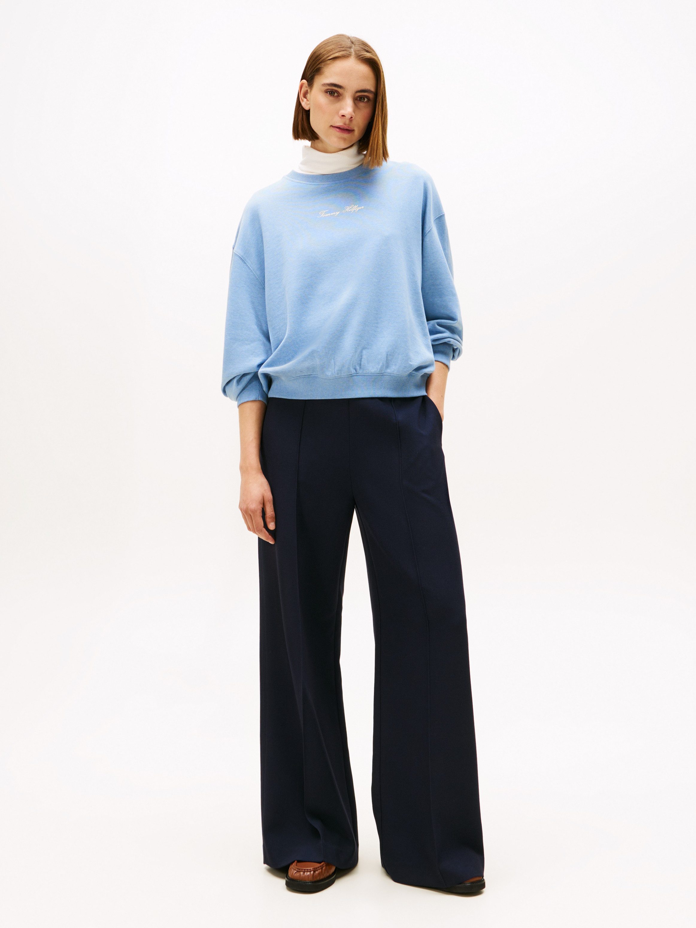 Tommy Hilfiger Sweatshirt CLASSIC SCRIPT TERRY SWEATSHIRT
