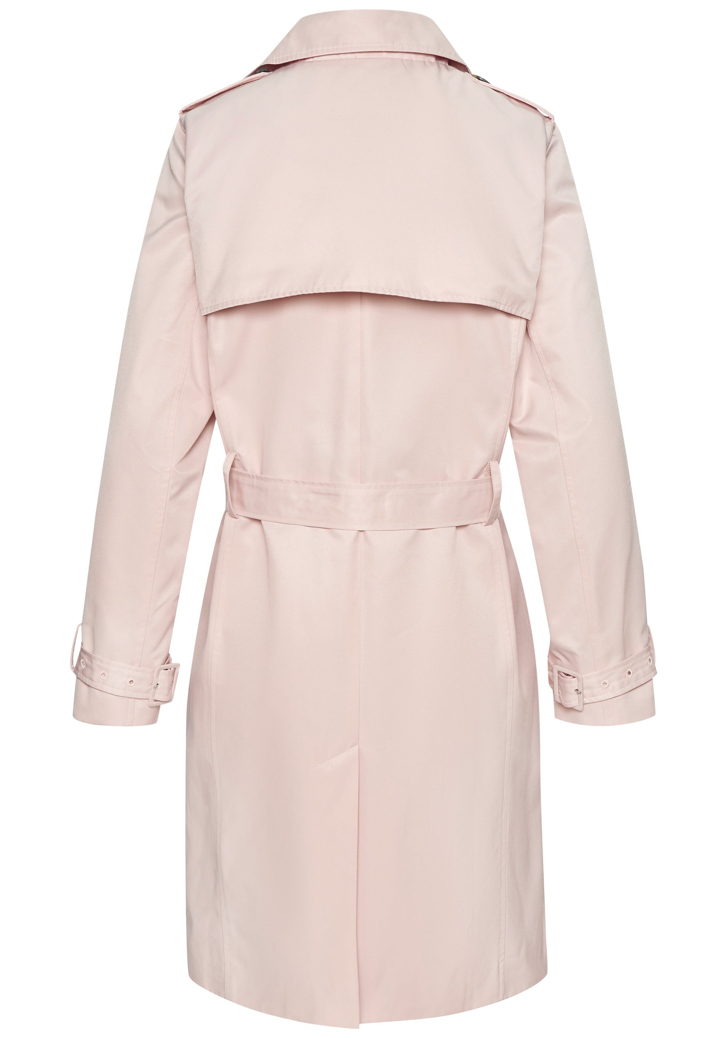 Lascana Trenchcoat met pas, onderhoudsvriendelijke materiaalmix