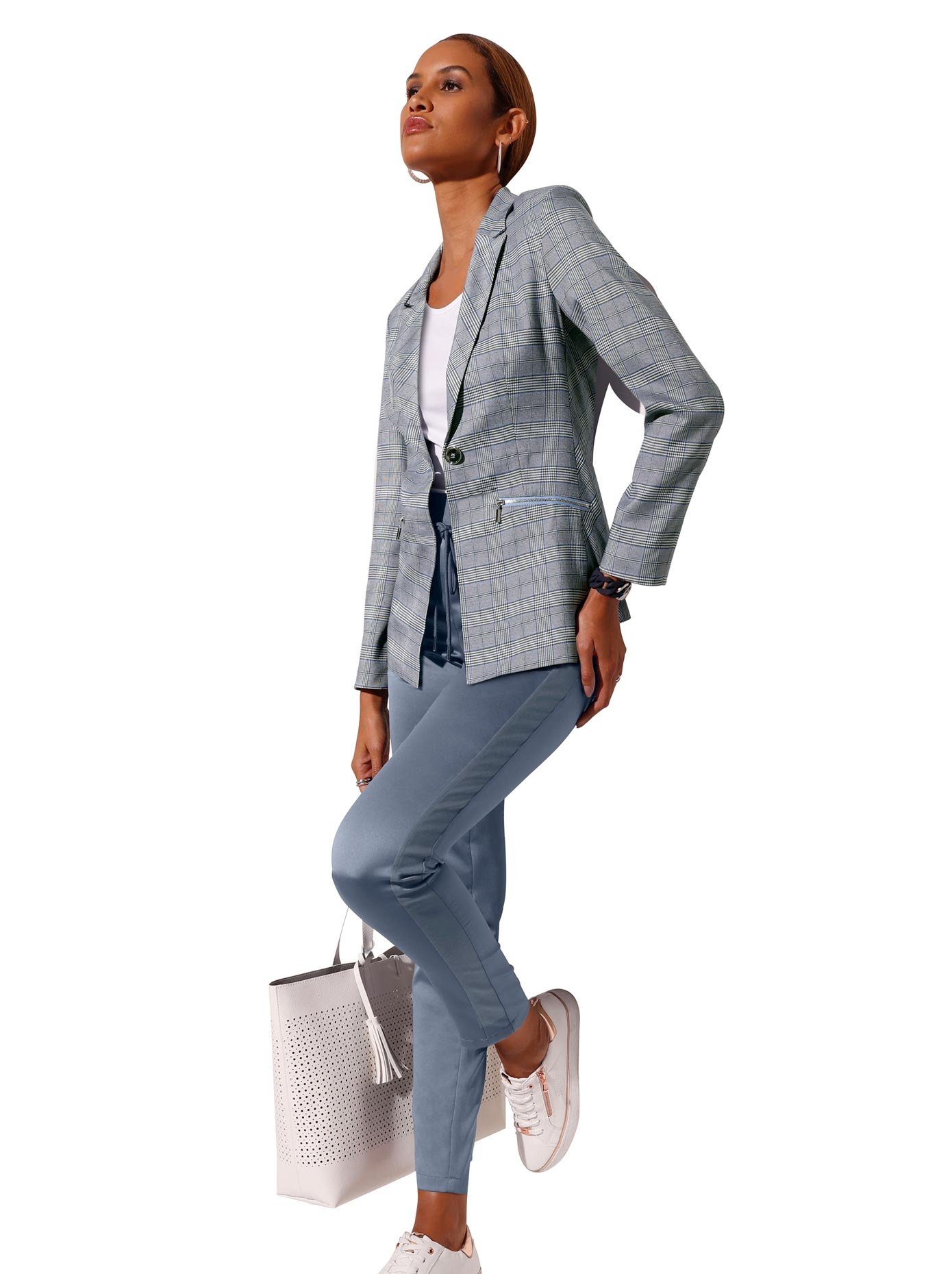 creation l jasje blazer blauw