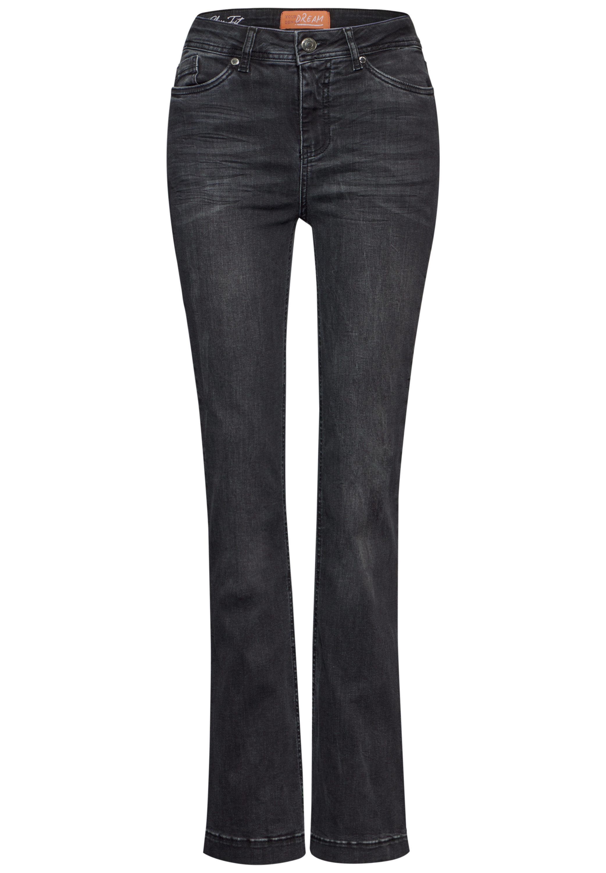 STREET ONE Slim fit jeans met stretch