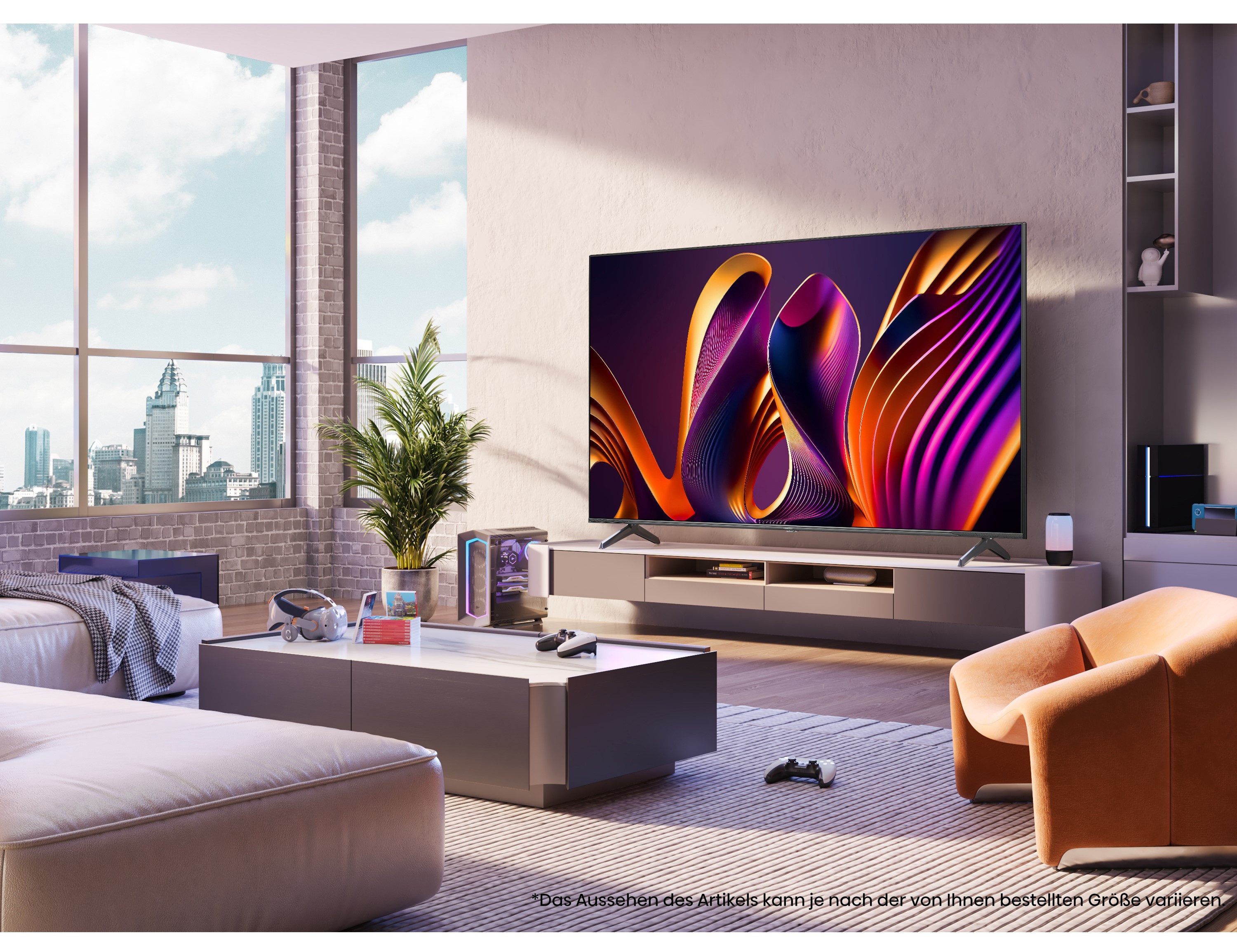 Hisense QLED-TV, 139 cm / 55", 4K Ultra HD, Smart TV, 4k uhd, qled
