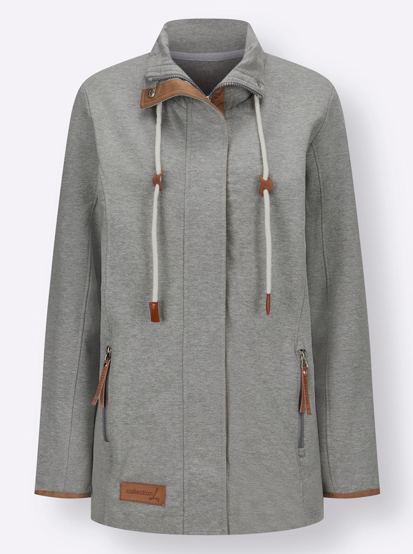 Casual Looks Shirtjasje Sweatvest (1-delig)
