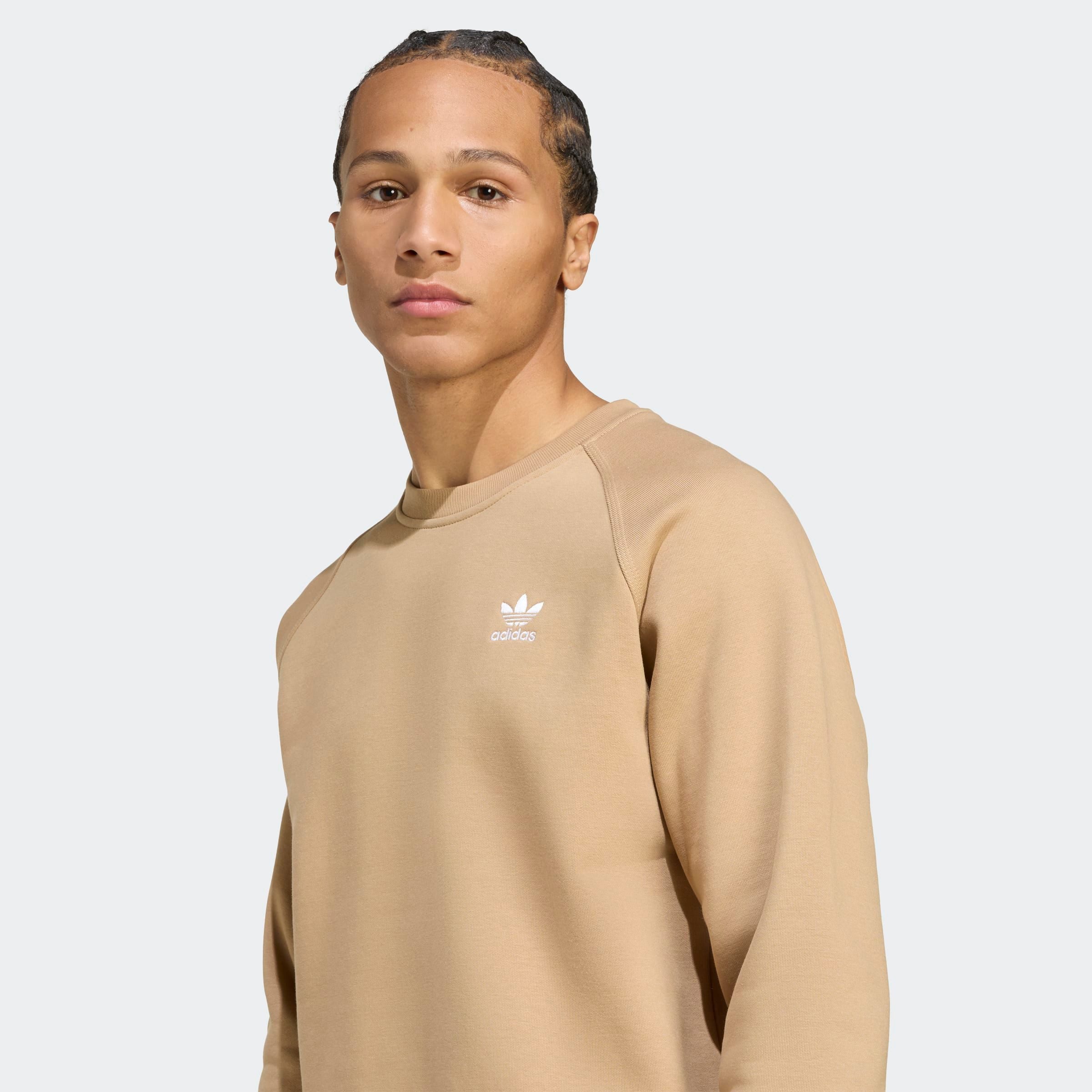 adidas Originals Sweatshirt ESS CREW Essentials pullover, zachte binnenkant