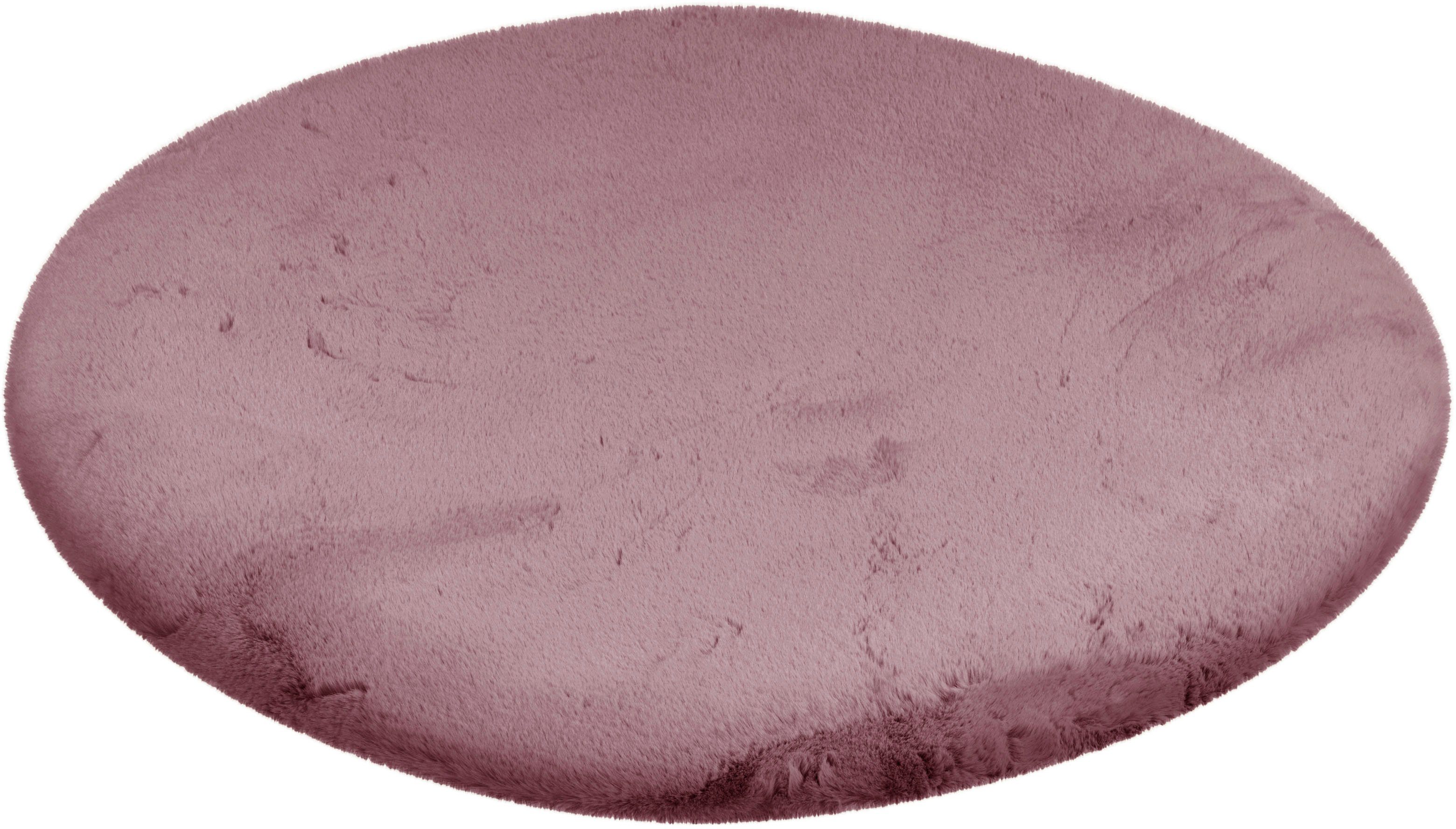 Padiro Vloerkleed Rabbit Light 525 moderne vloerkleden maat Ø 160 cm x 26 mm roze