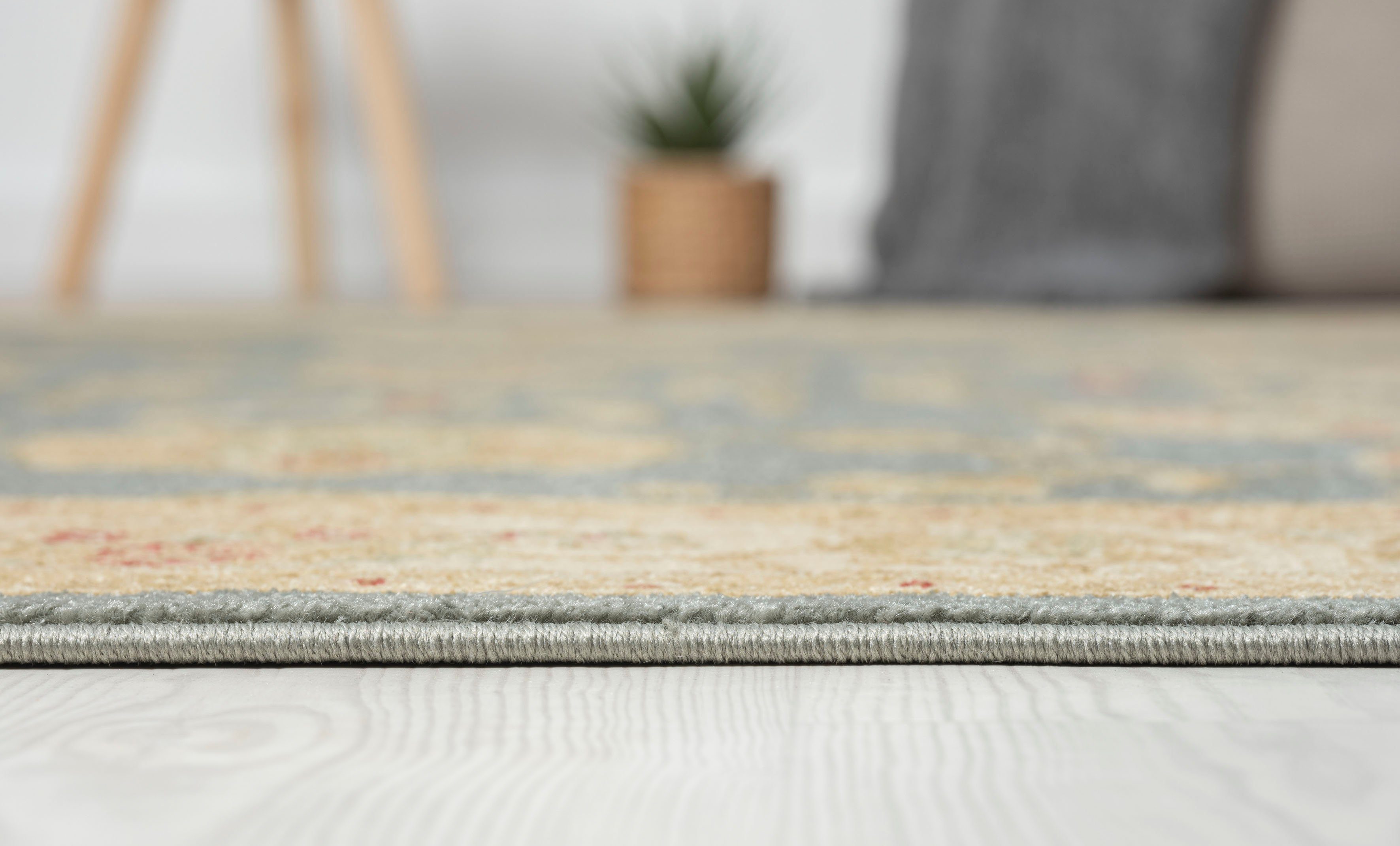 Myflair Möbel & Accessoires Vloerkleed Maryam 5 Kortpolig, oosters uiterlijk, edele glans, met franjes, bijzonder zacht