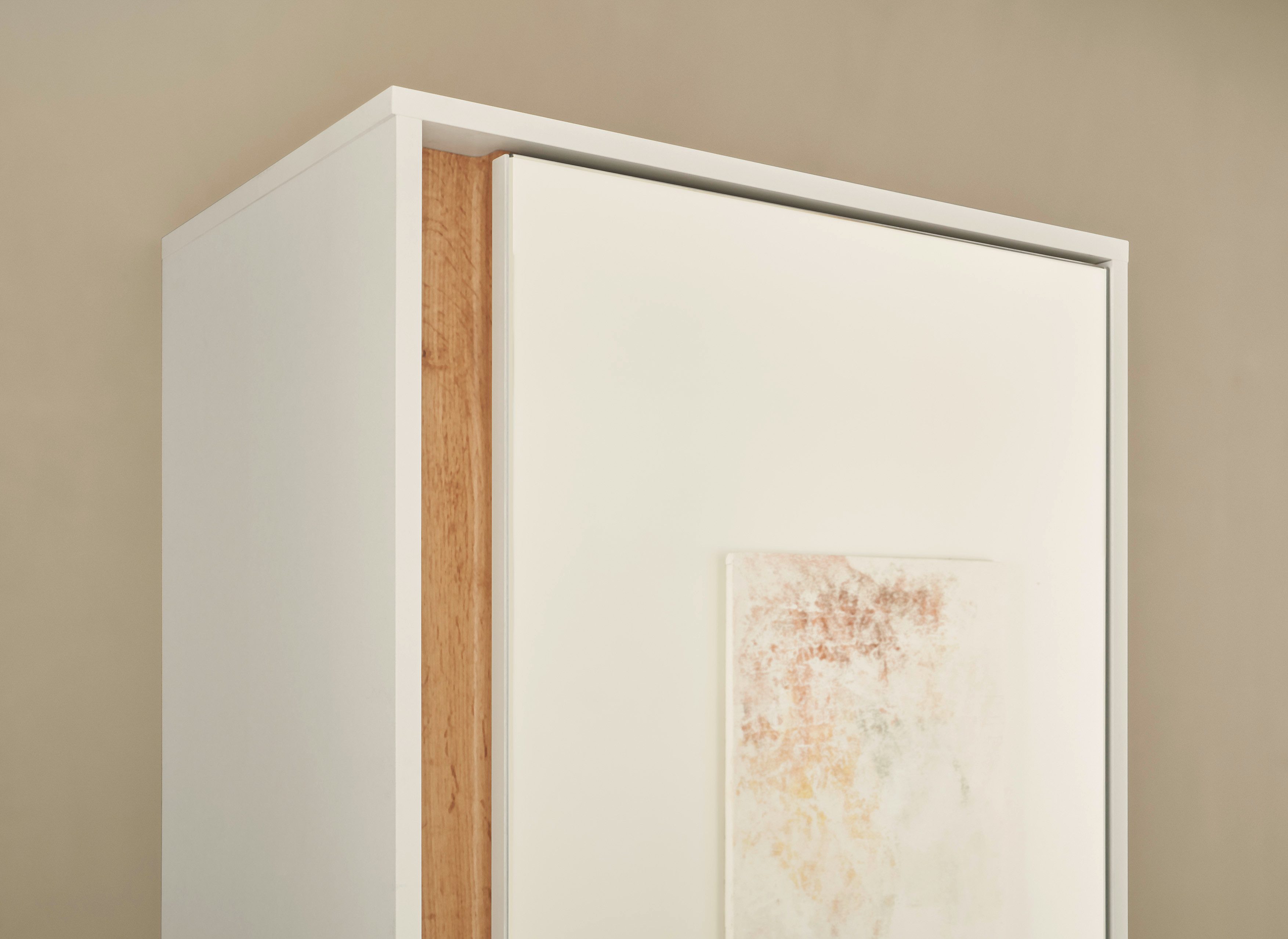 INOSIGN Halmeubelset GIRON/ CiTY, Garderobe in Wotan Eik, moderne garderobekast (complete set, 4-delig)