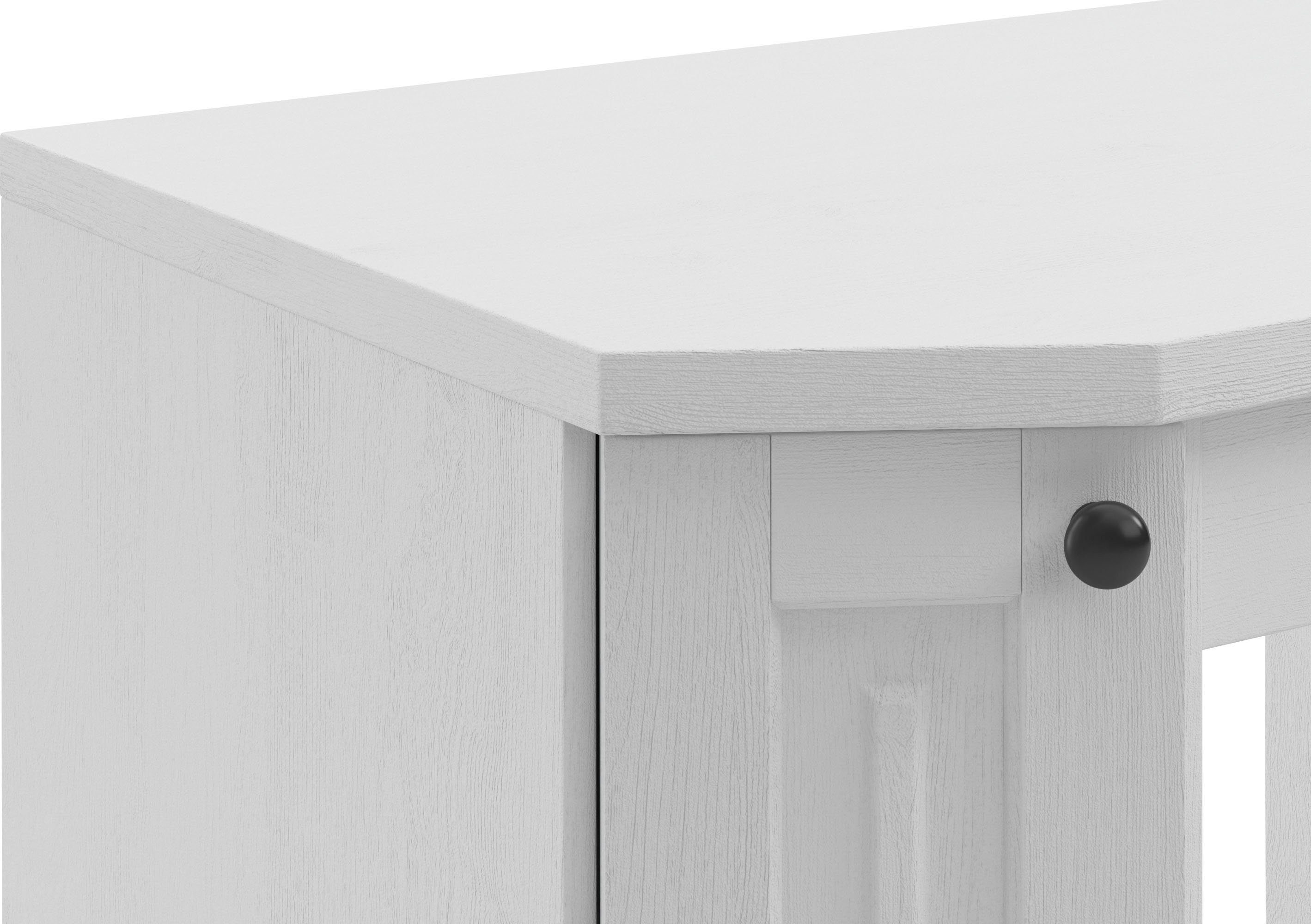 Kochstation Ombouwkast voor oven KS-Osby Massief grenen, breedte 100 cm, 2 deuren (1 stuk)