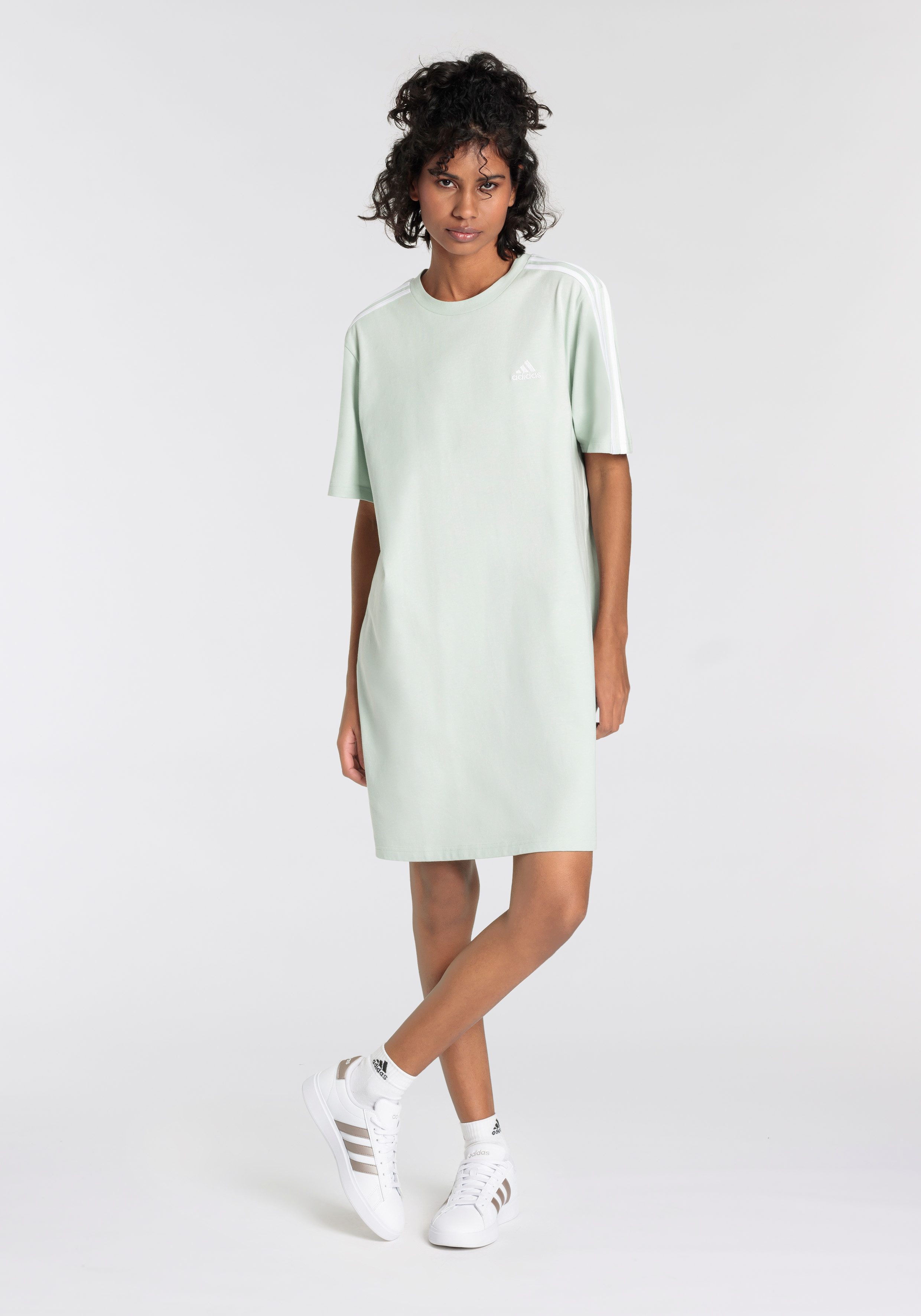adidas Sportswear Shirtjurk W 3S BF T DR (1-delig)