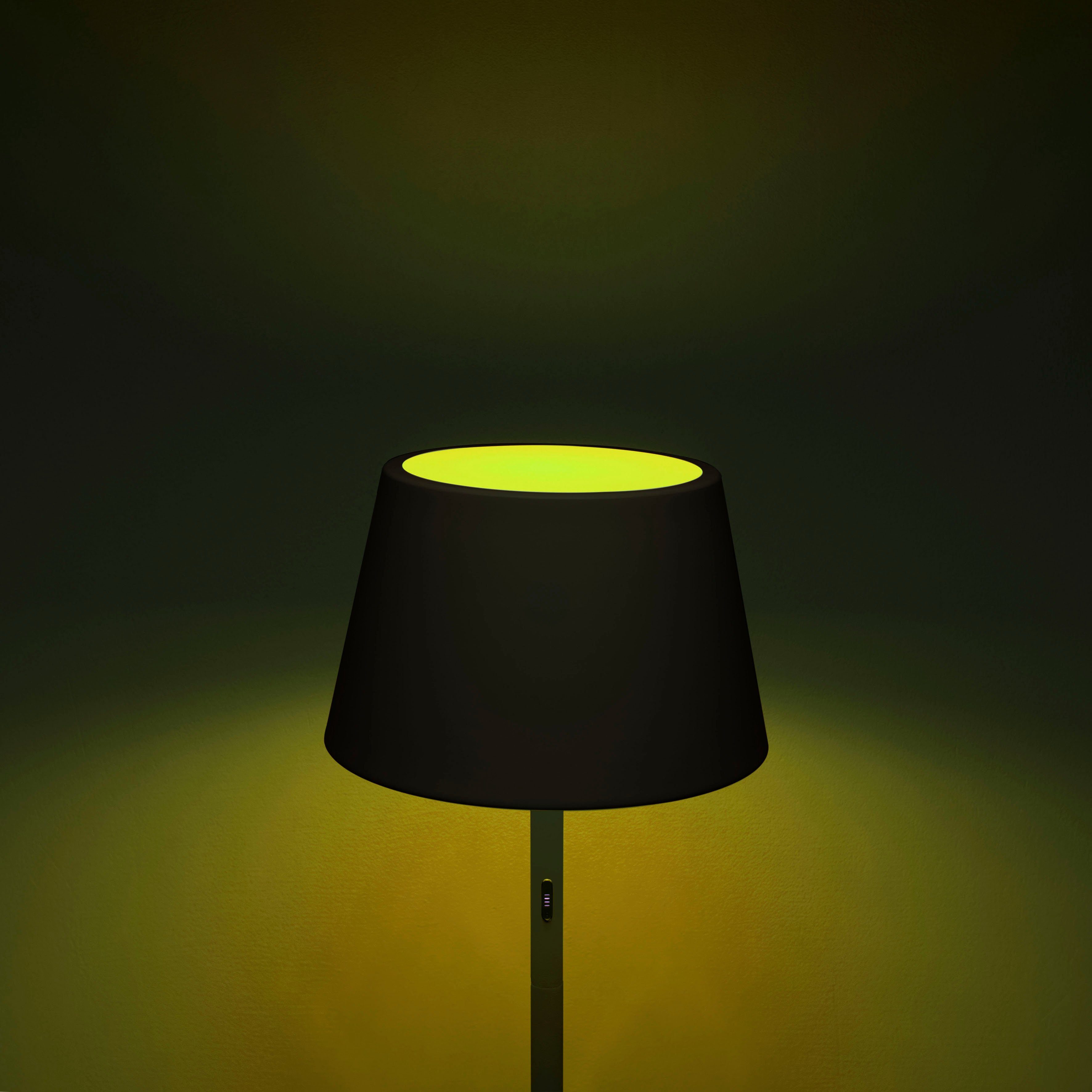 KONSTSMIDE Led-staande lamp Pomezia Pomezia LED USB-vloerlamp, 2700K/3000K/4000K, dimbaar (2 stuks)