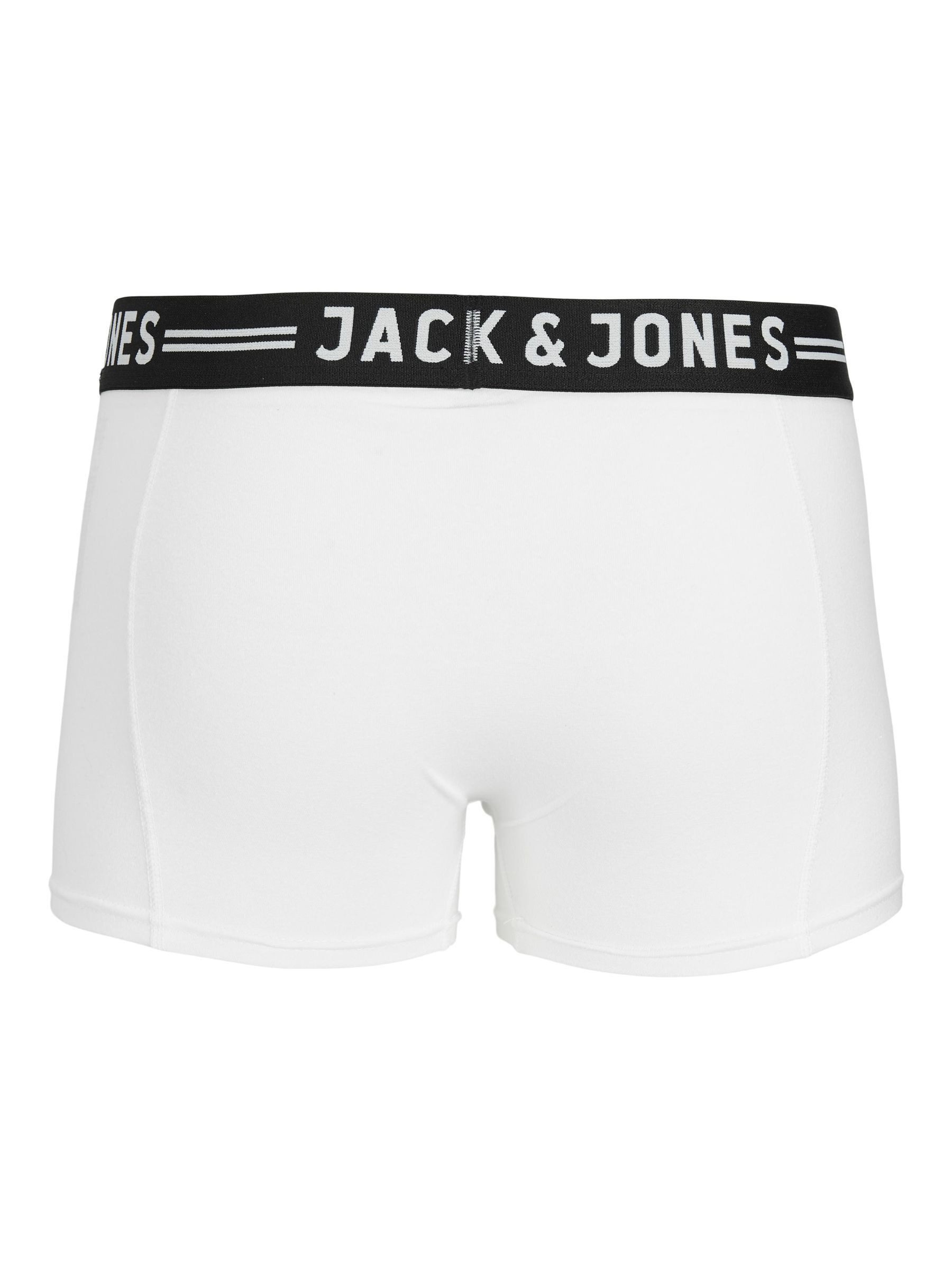 Jack & Jones Boxershort Sense Trunks (set, 3 stuks)