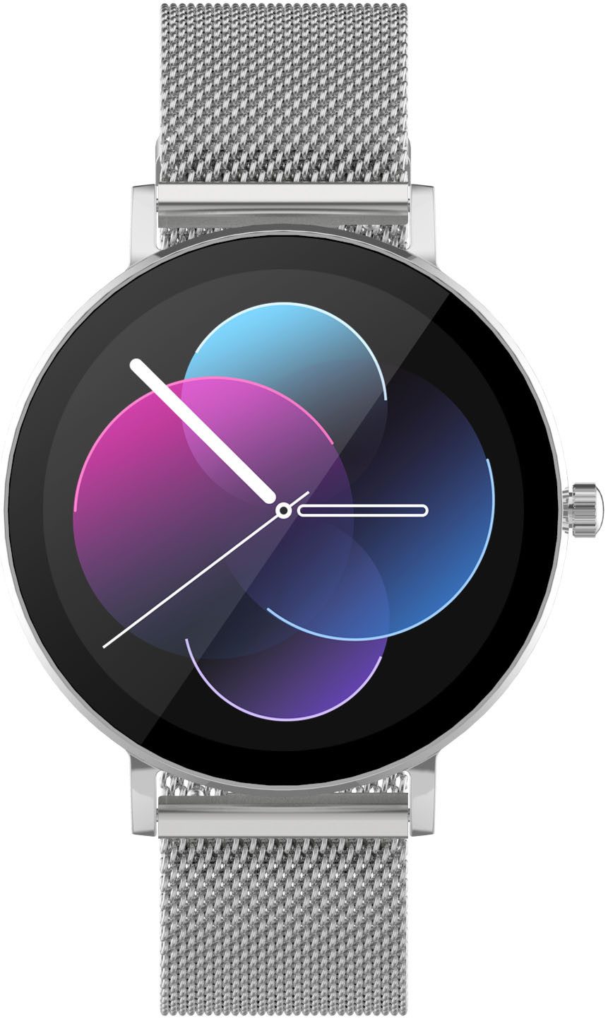 SMARTY 2.0 Smartwatch Polshorloge, dameshorloge, herenhorloge, Android 5.1+, Apple iOS 8.0+,