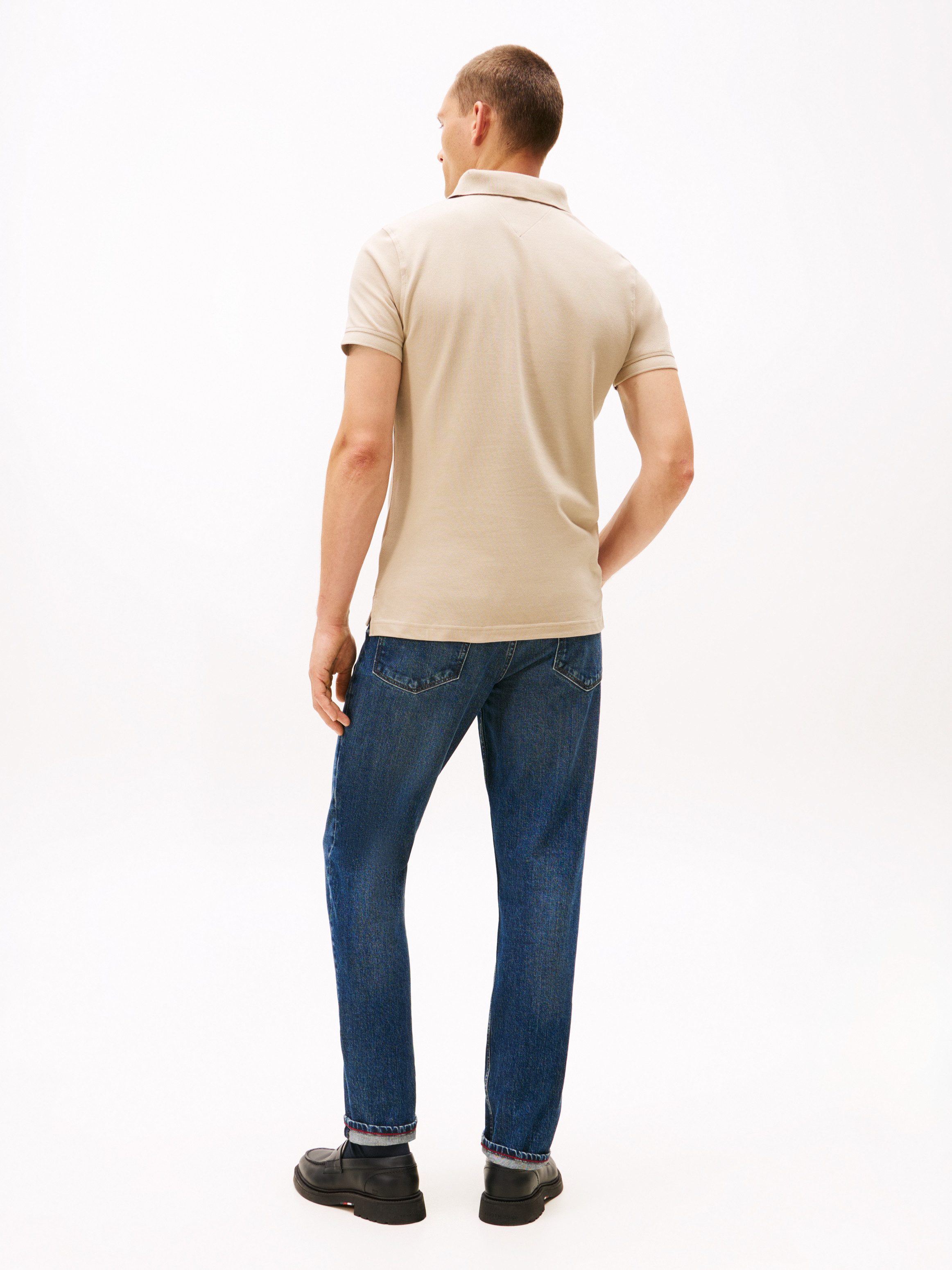Tommy Hilfiger Poloshirt 1985 SLIM POLO hoogwaardige katoen-piqué kwaliteit