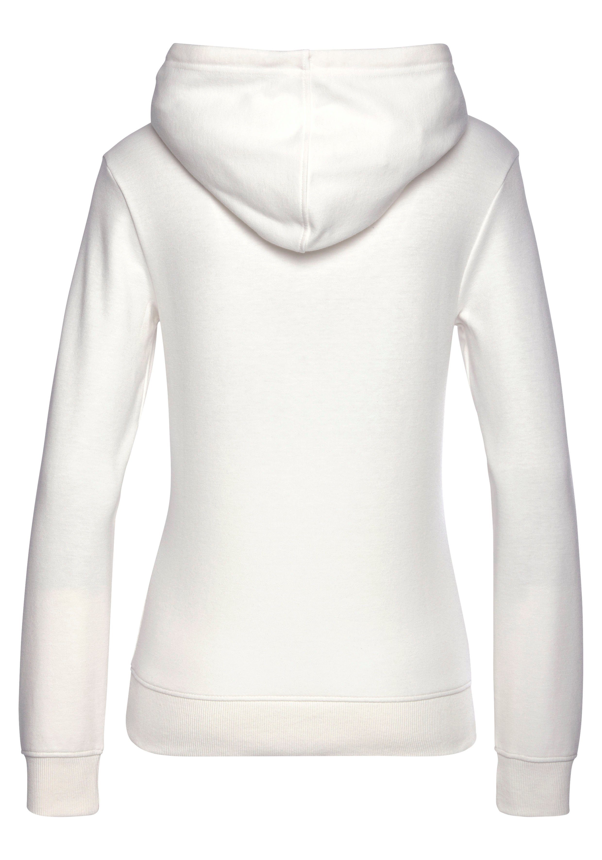 KangaROOS Hoodie Met borduurwerk en bloemenprint, loungepak, hoodie