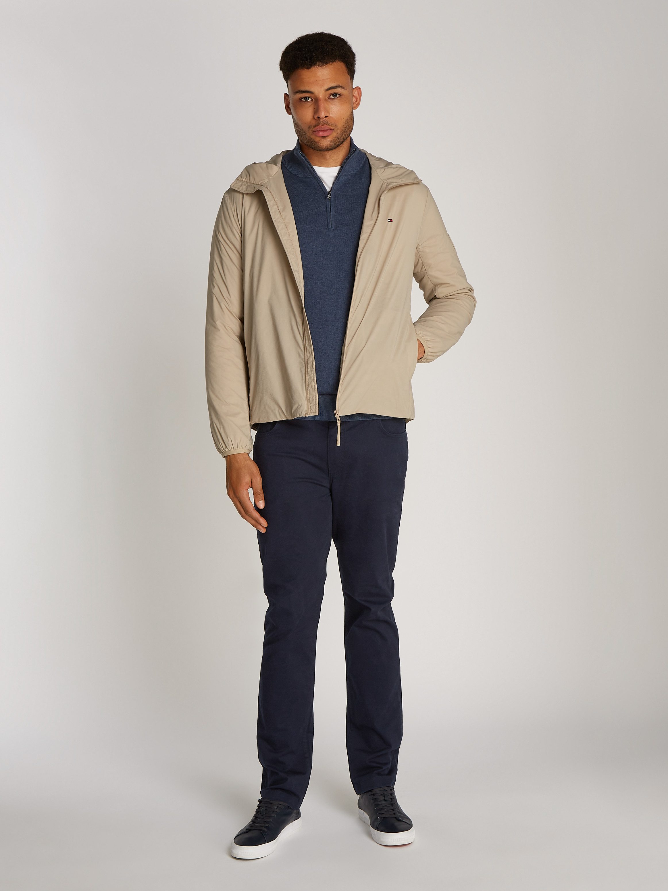 Tommy Hilfiger Kort jack TECH PACKABLE HOODED JACKET