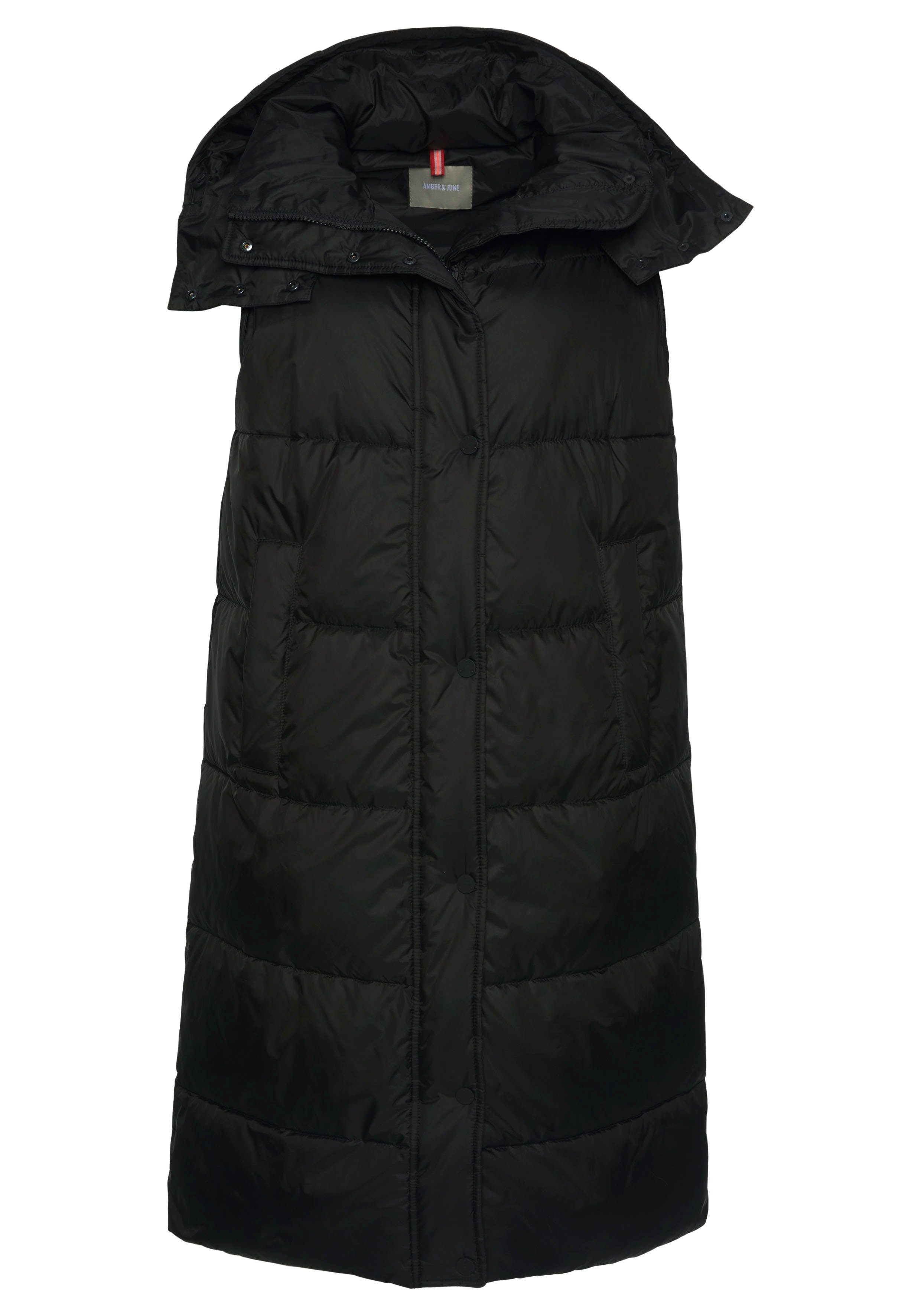 Amber & June Bodywarmer met warme kraag