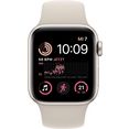 apple watch se modell 2022 gps 40mm grijs