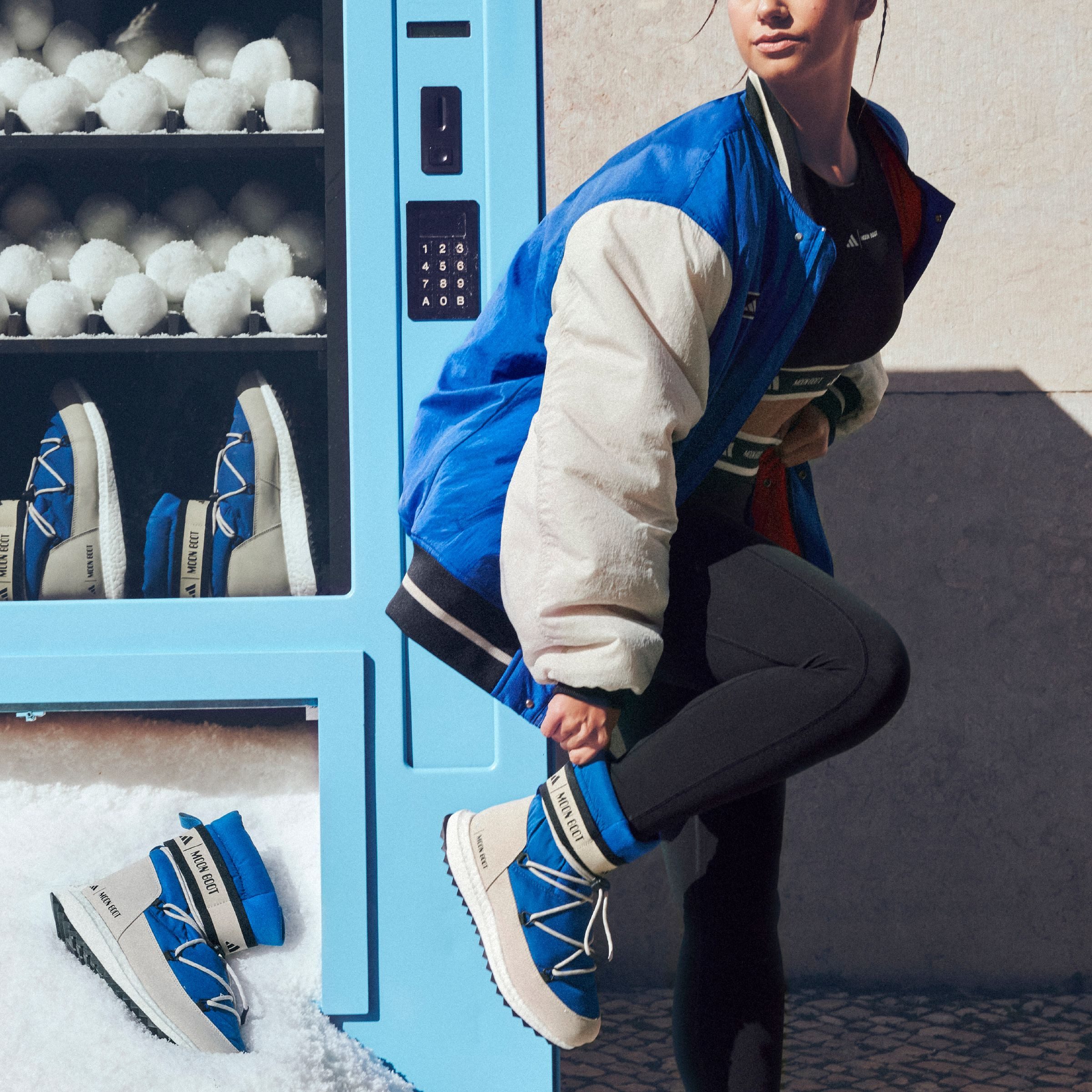 adidas Sportswear Winterlaarzen ADIDAS X MOON BOOT MOONBOOST HIGH Snowboots, winterlaarzen, winterschoenen