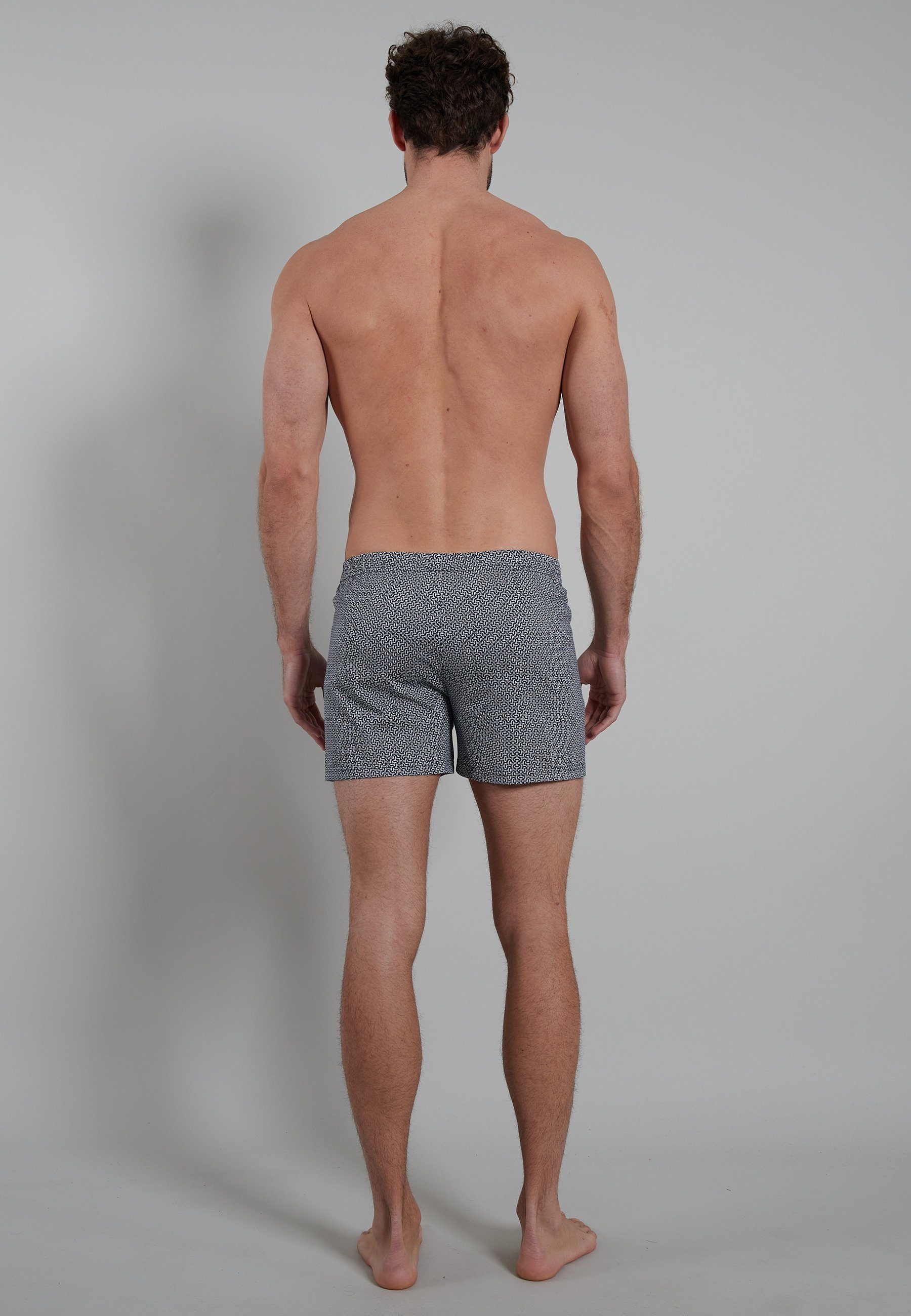 GÖTZBURG Boxershort Brooklyn met steekzak knoop aan de voorkant elastische tailleband (Set van 2)