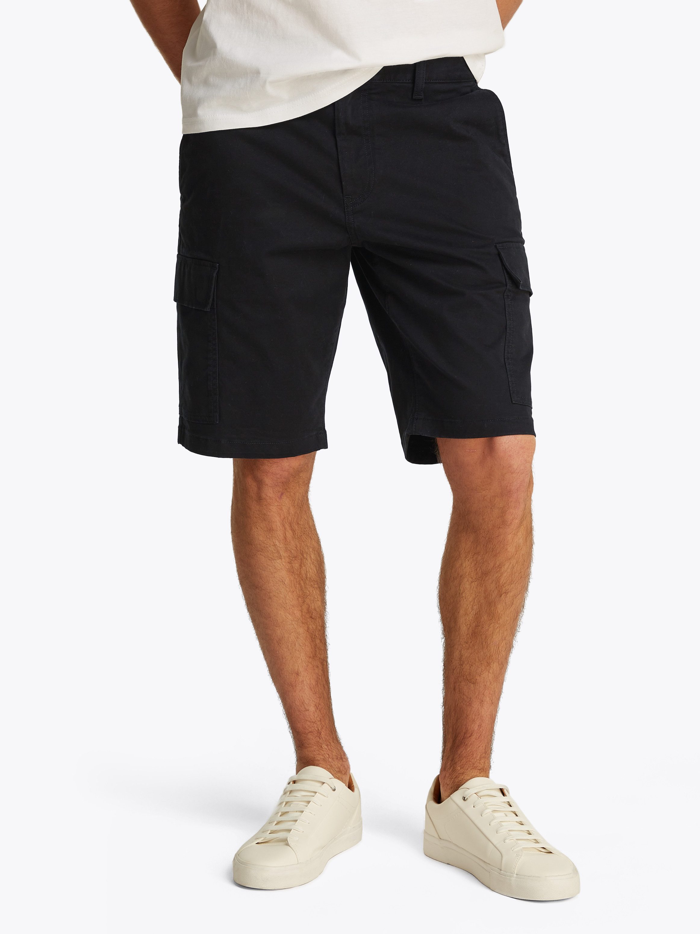 TOMMY JEANS Cargoshort TJM SCANTON CARGO SHORT heren korte broeken maat 38 zwart