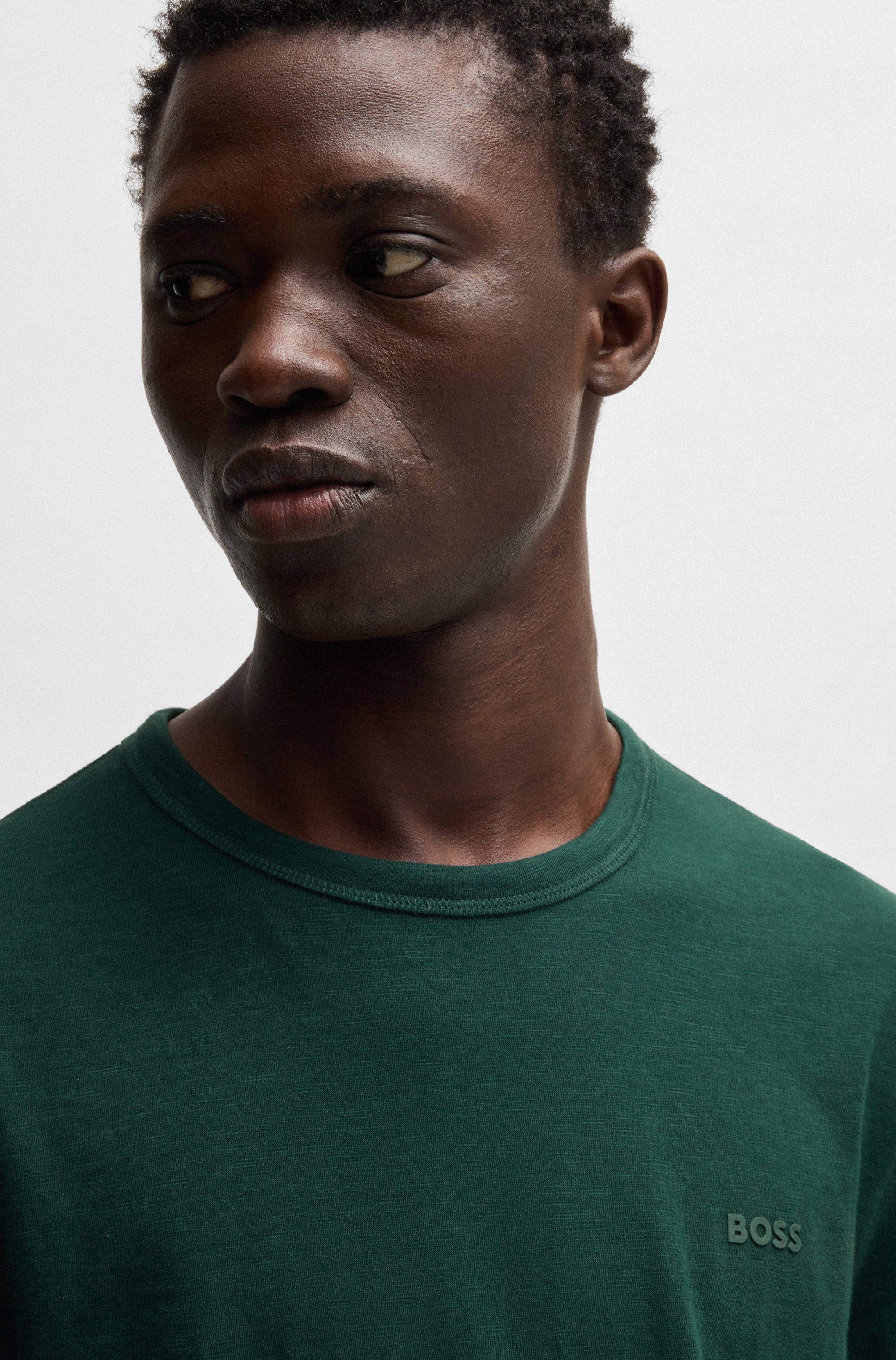 Boss Orange T-shirt Tegood met een ronde hals