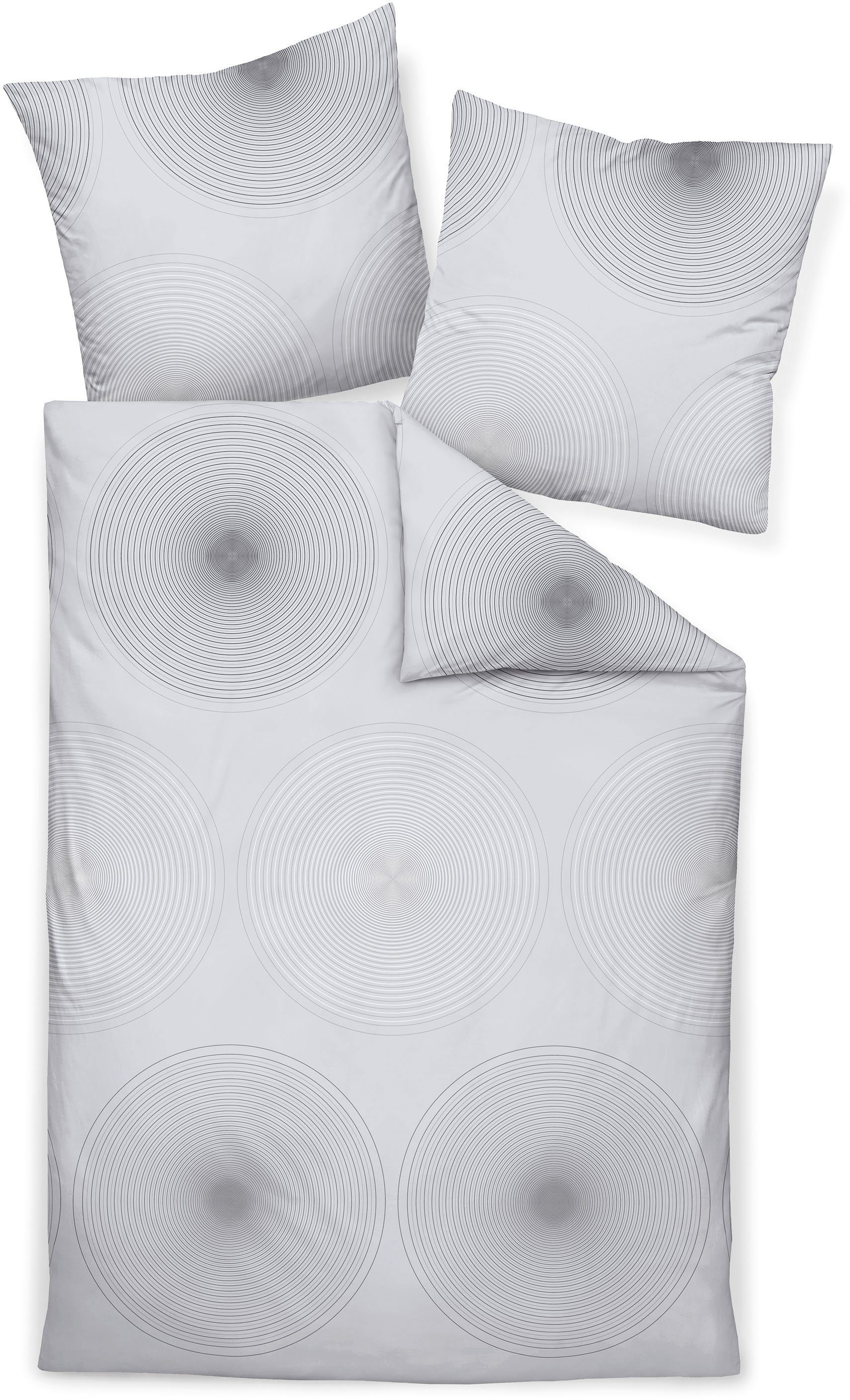 Janine Overtrekset CARMEN S55086-06 155x200,80x80 dekbedovertrekken zwart