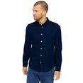 tom tailor overhemd met lange mouwen in basic design blauw
