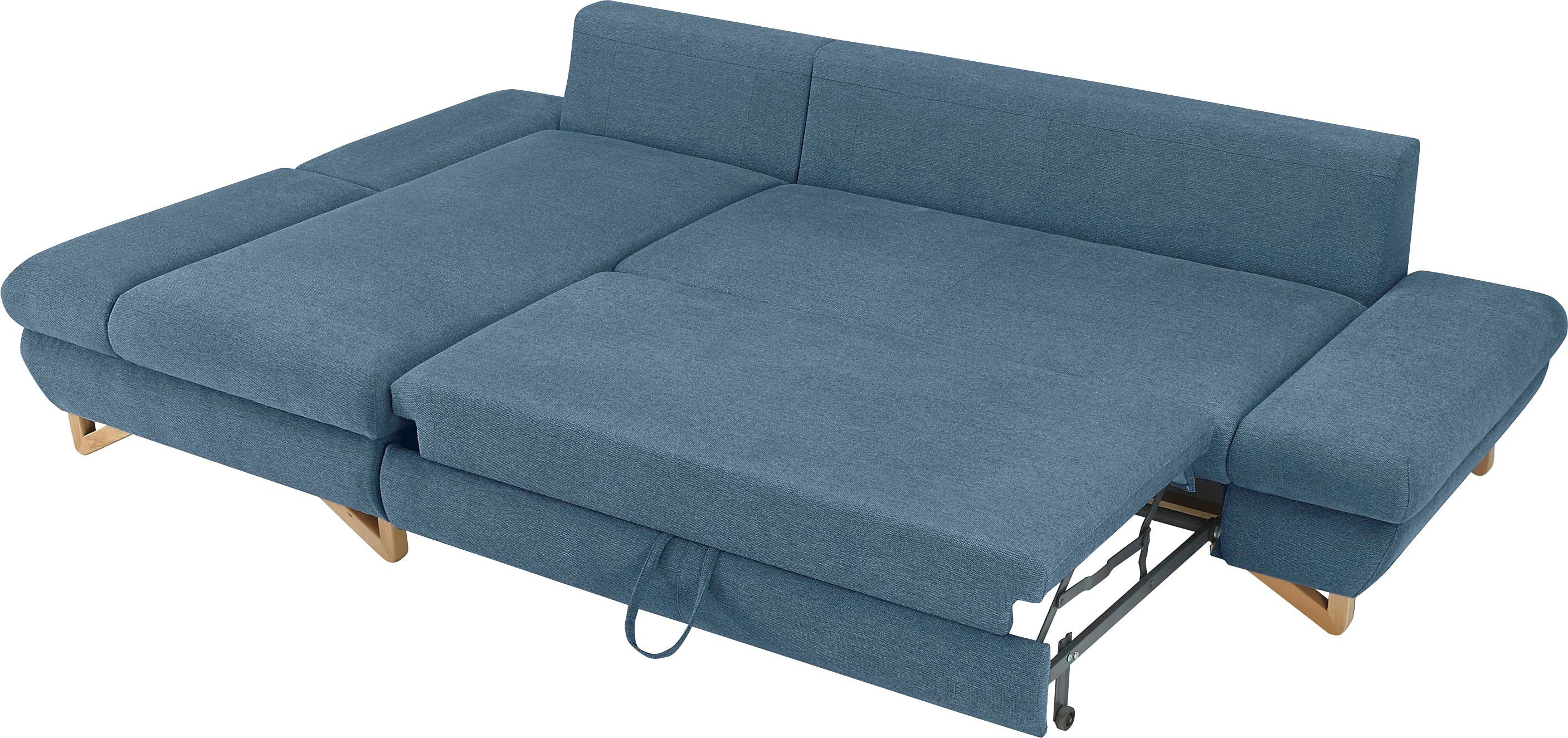 INOSIGN Slaapbank City/Giron comfortabele slaapbank (ligoppervlak 245 x 138 cm) en bedlade