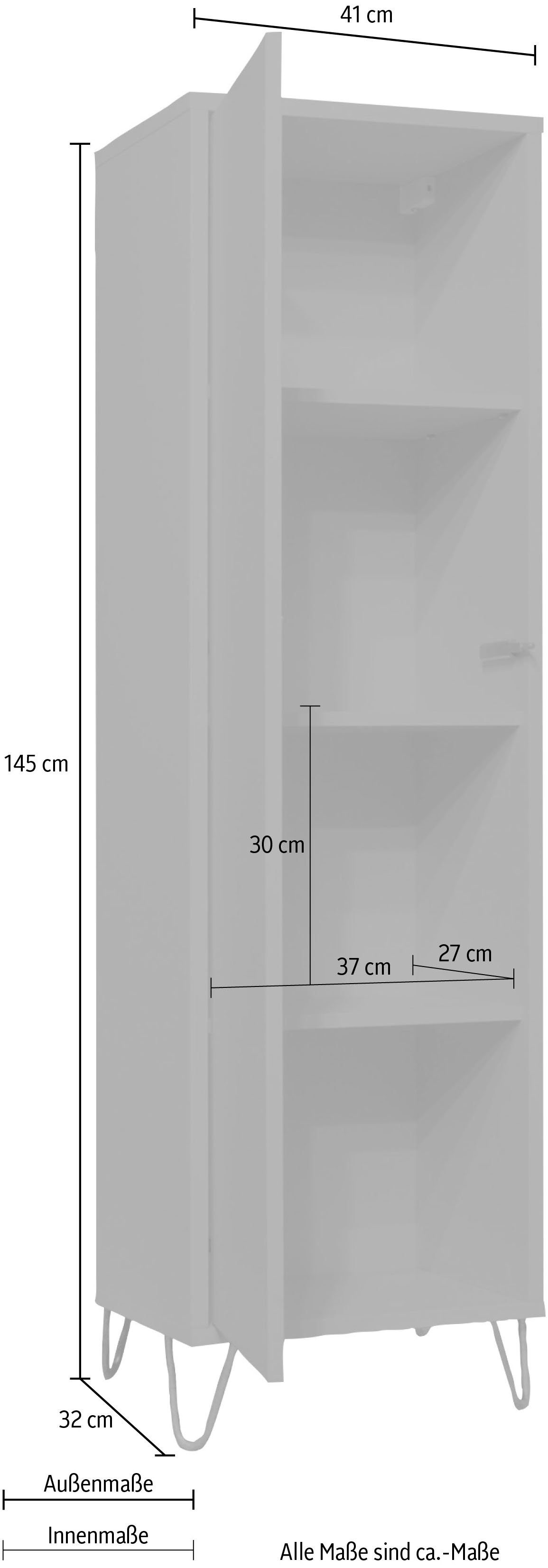 Mäusbacher Multifunctionele kast Bonnie TOPSELLER! Opberkast met draadframe