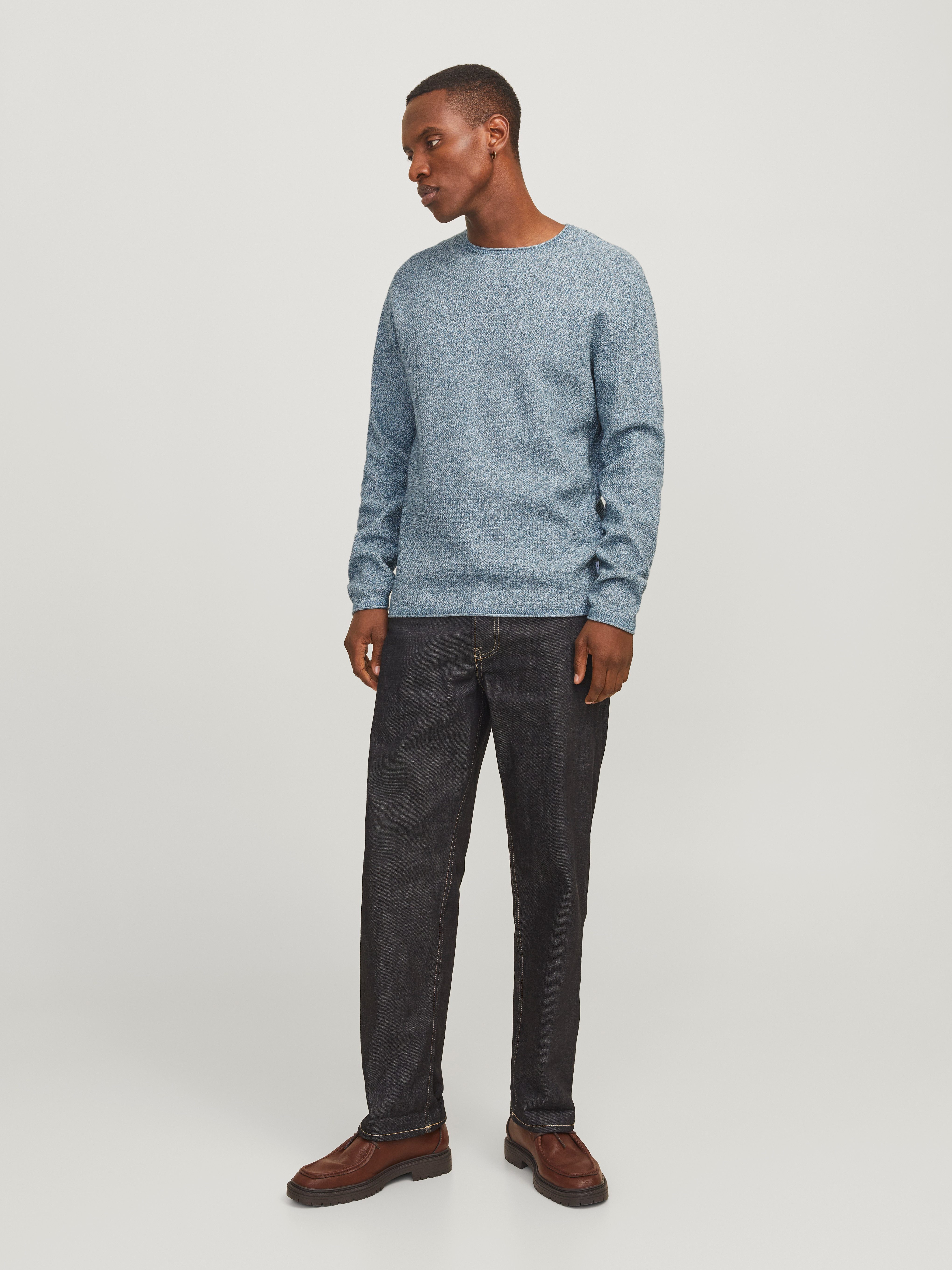 Jack & Jones Trui met ronde hals JJECOOPER KNIT CREW NECK NOOS