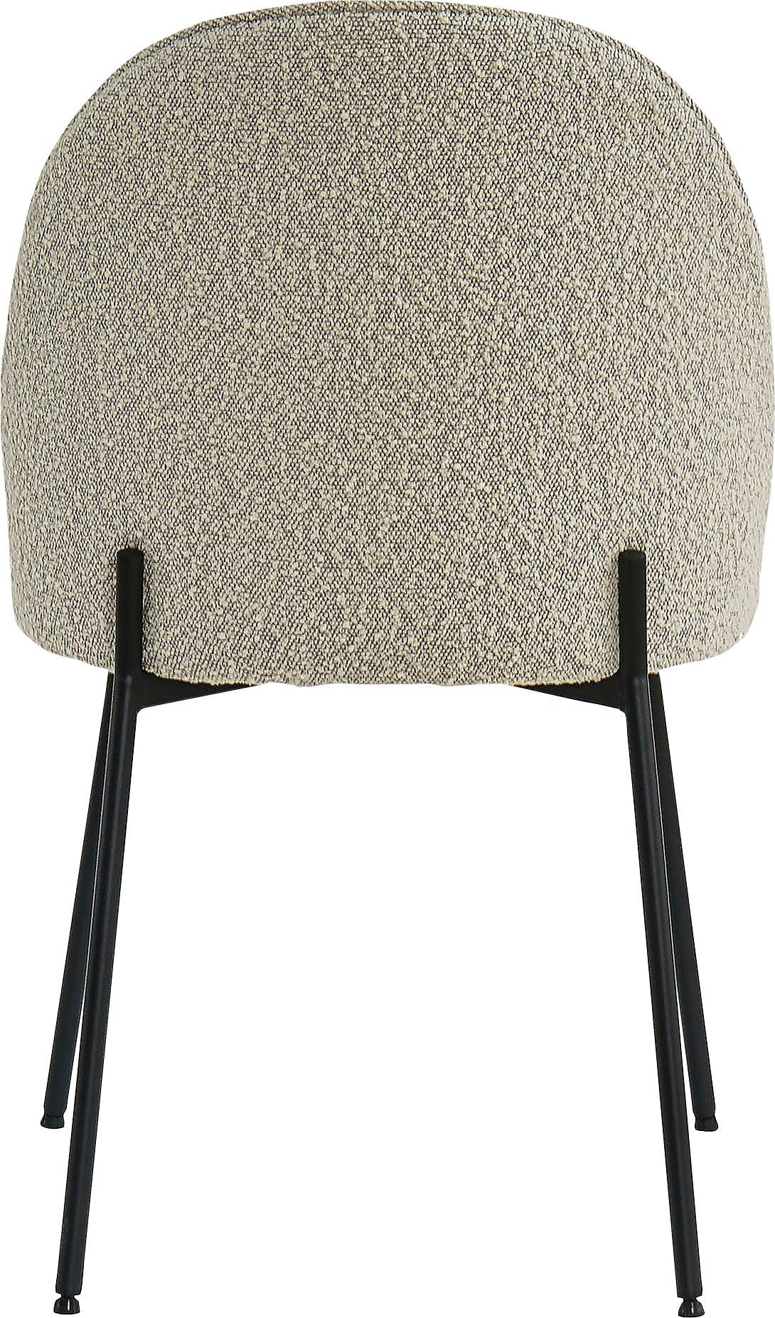 TOM TAILOR HOME Stoel met afgeronde rugleuning (set, 2 stuks)