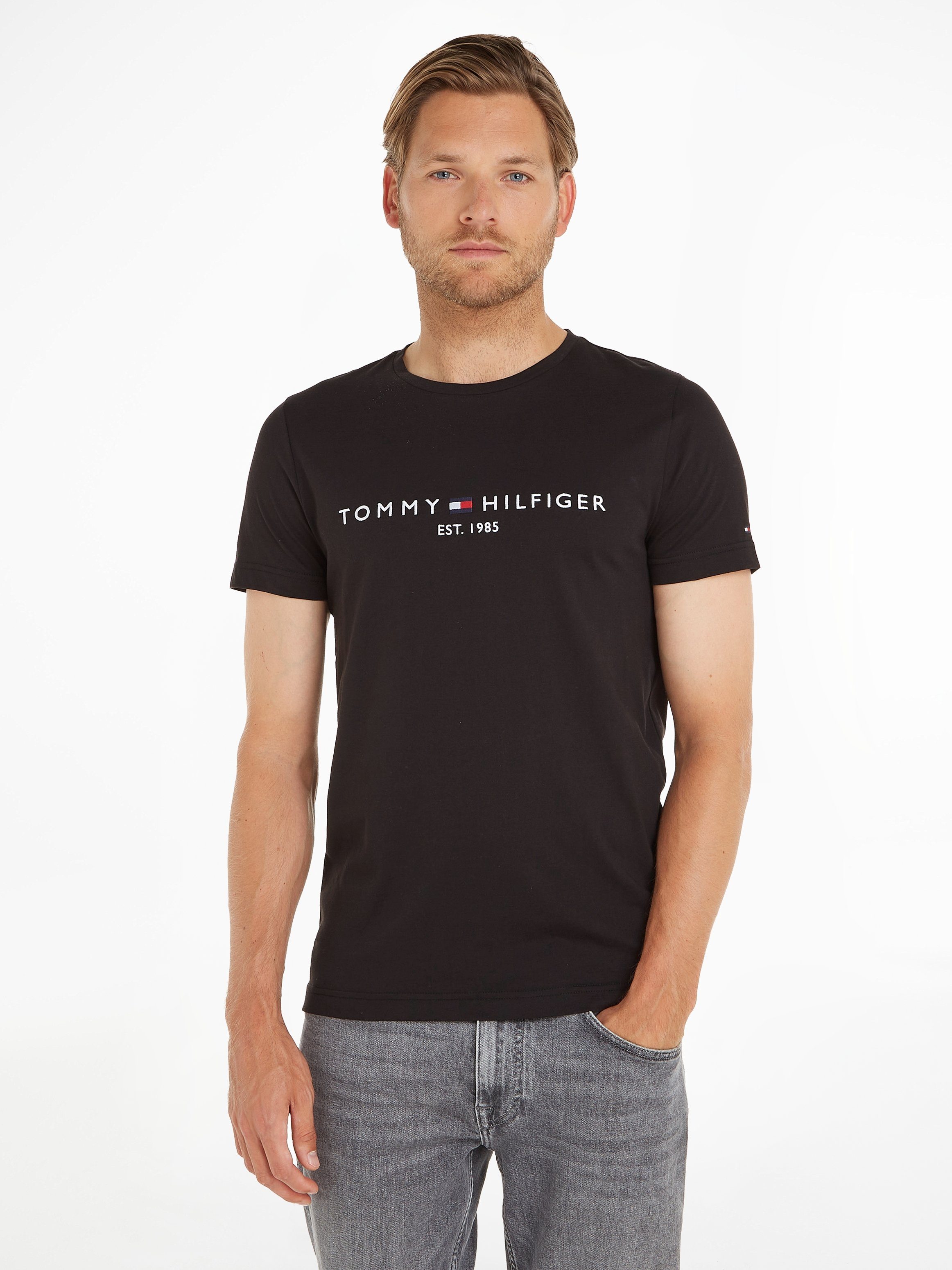 Tommy Hilfiger T-shirt TOMMY FLAG HILFIGER TEE