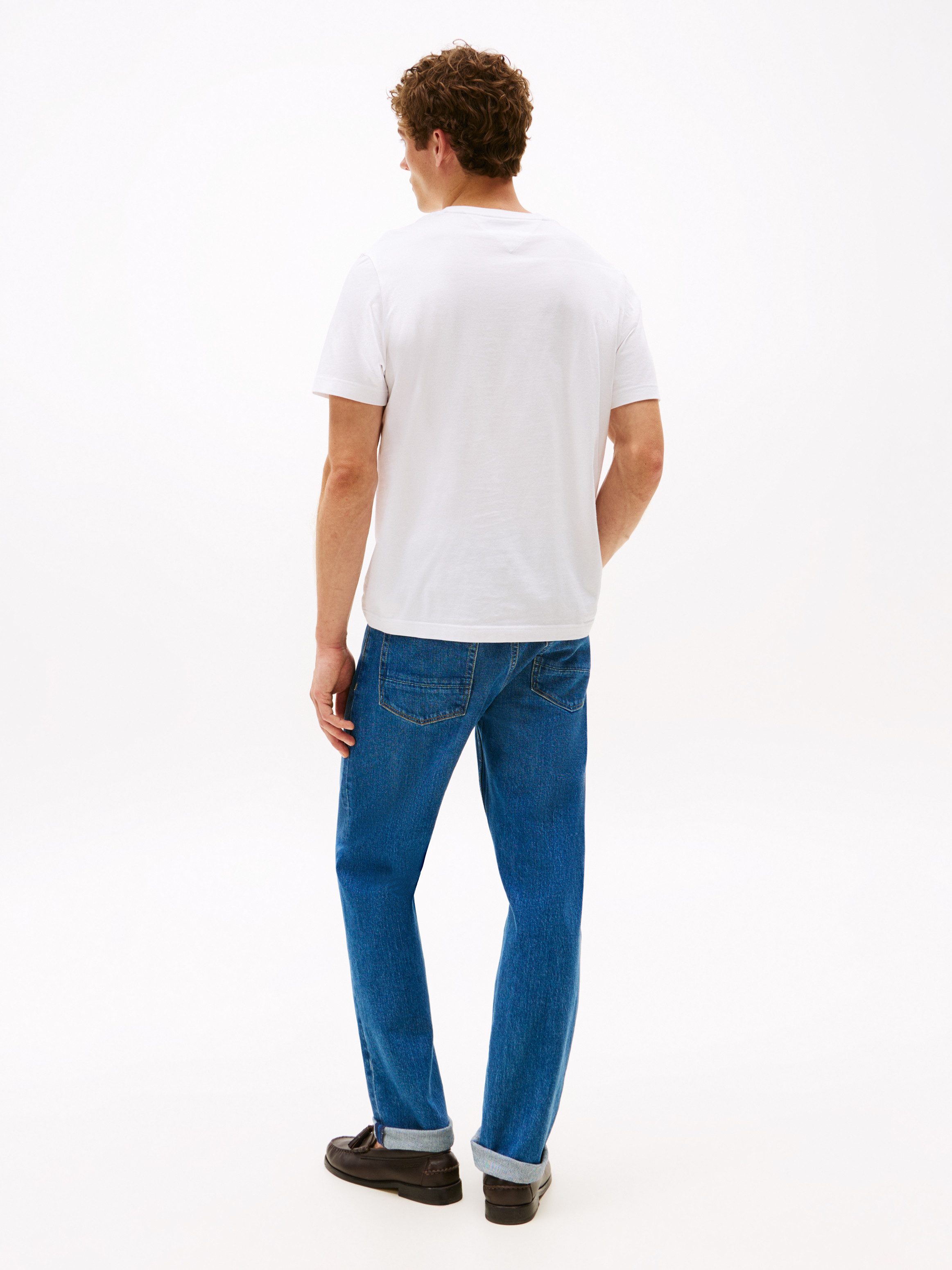 Tommy Hilfiger T-shirt OUTLINE FLAG SCRIPT TEE