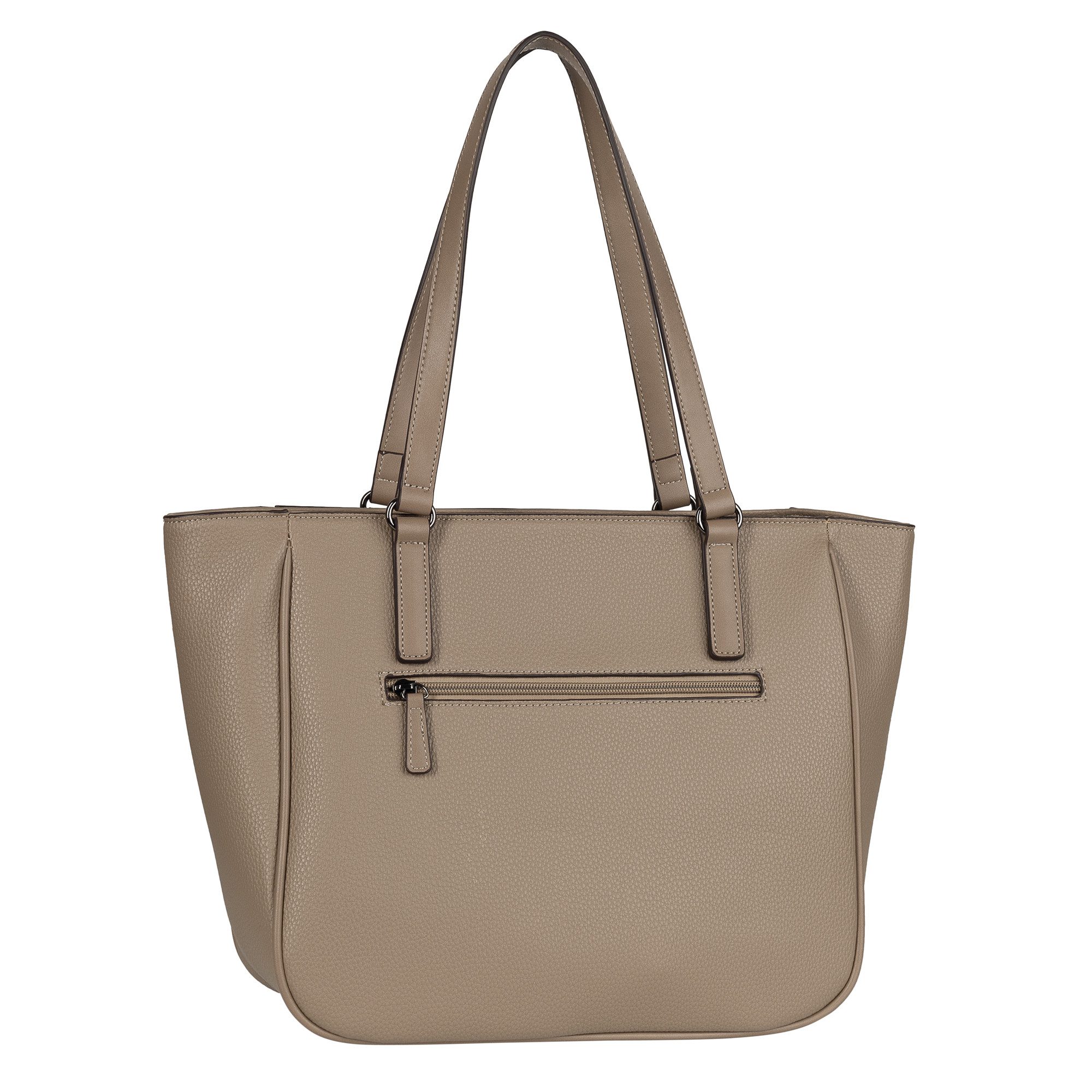 Gabor Shopper Galinna zacht imitatieleer met metalen details en contrastnaden