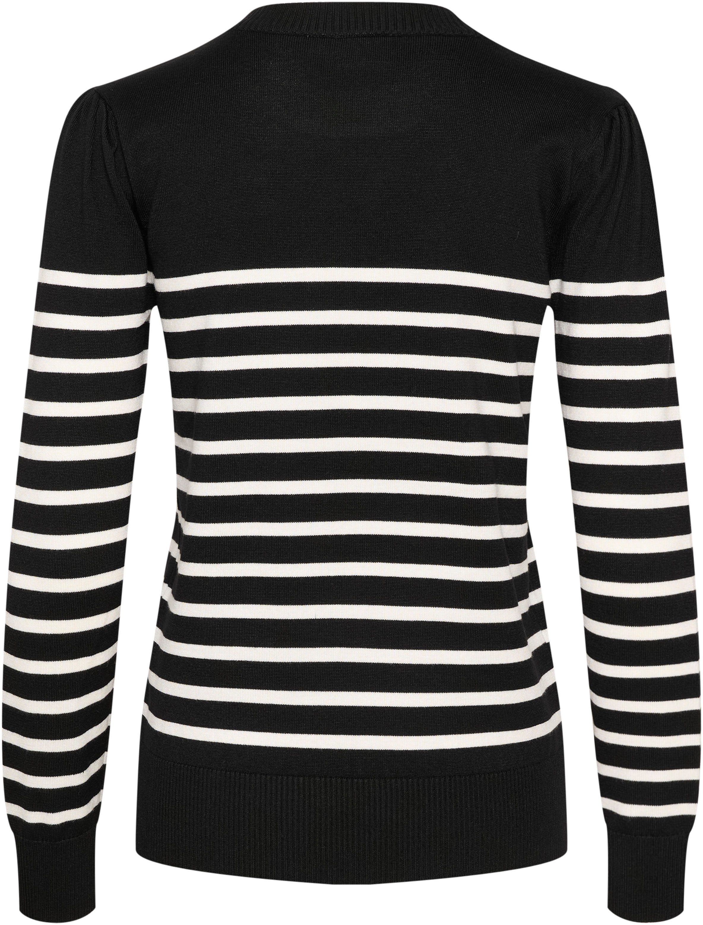 Saint Tropez Gebreide trui MilaSZ LS Striped Pullover