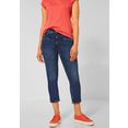street one 7-8 jeans style jane in casual fit blauw