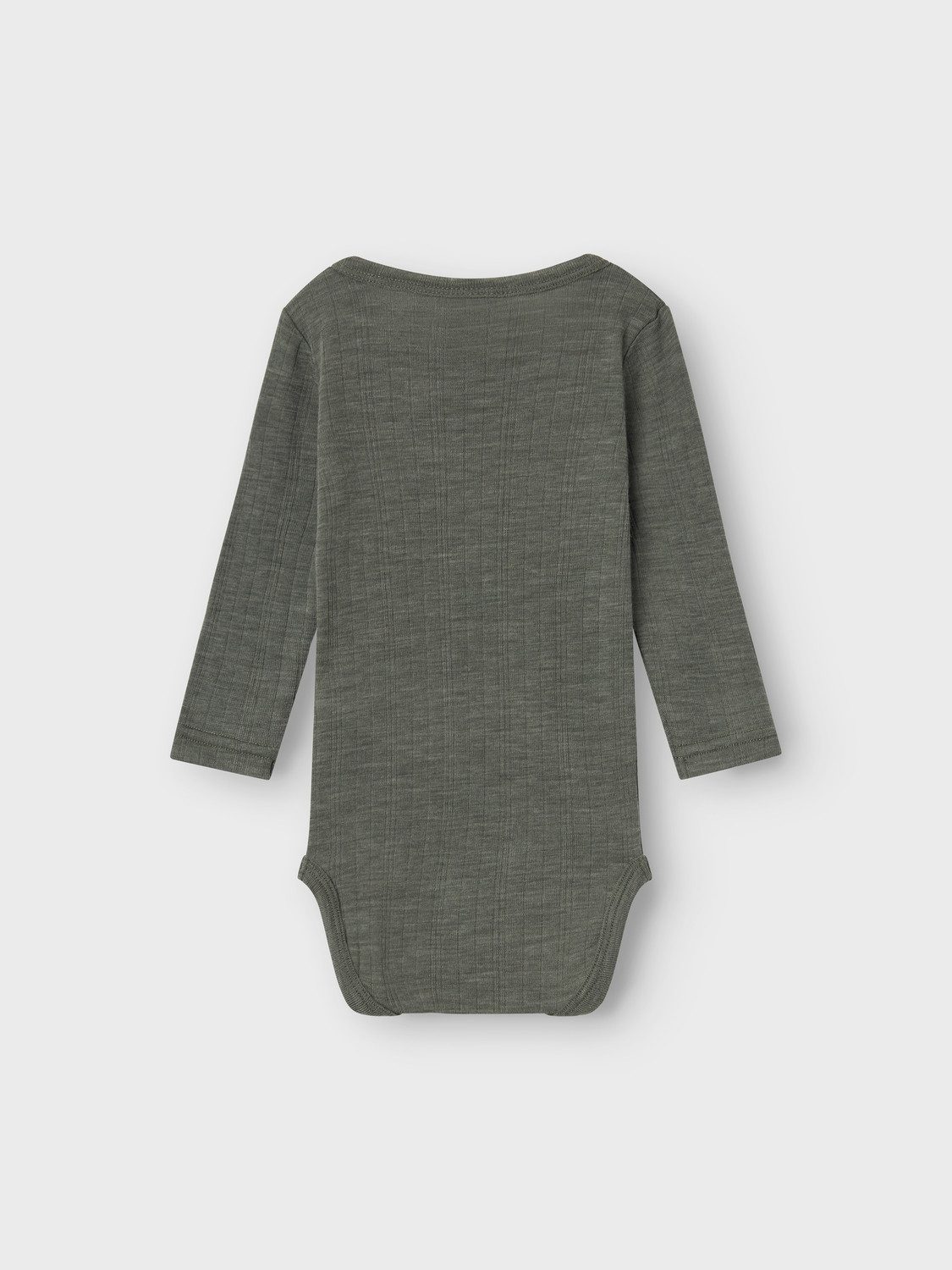 Name It Body met lange mouwen NBMWANG WOOL NEEDLE LS BODY SOLID NOOS