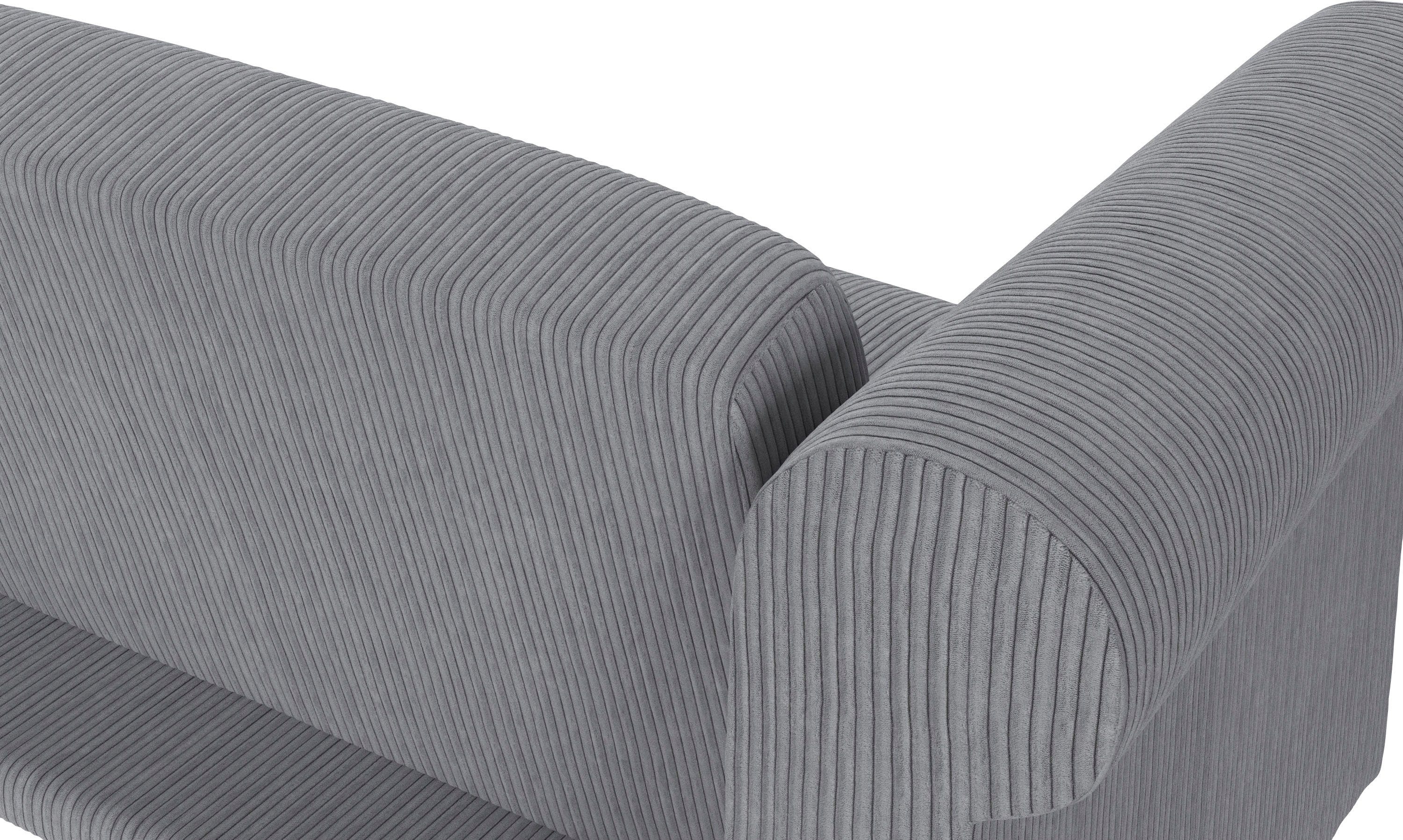 Dorel Home 3-zitsbank Felix II, slaapbank 236 cm(ligoppervlak 108 x 190 cm), rugleuning