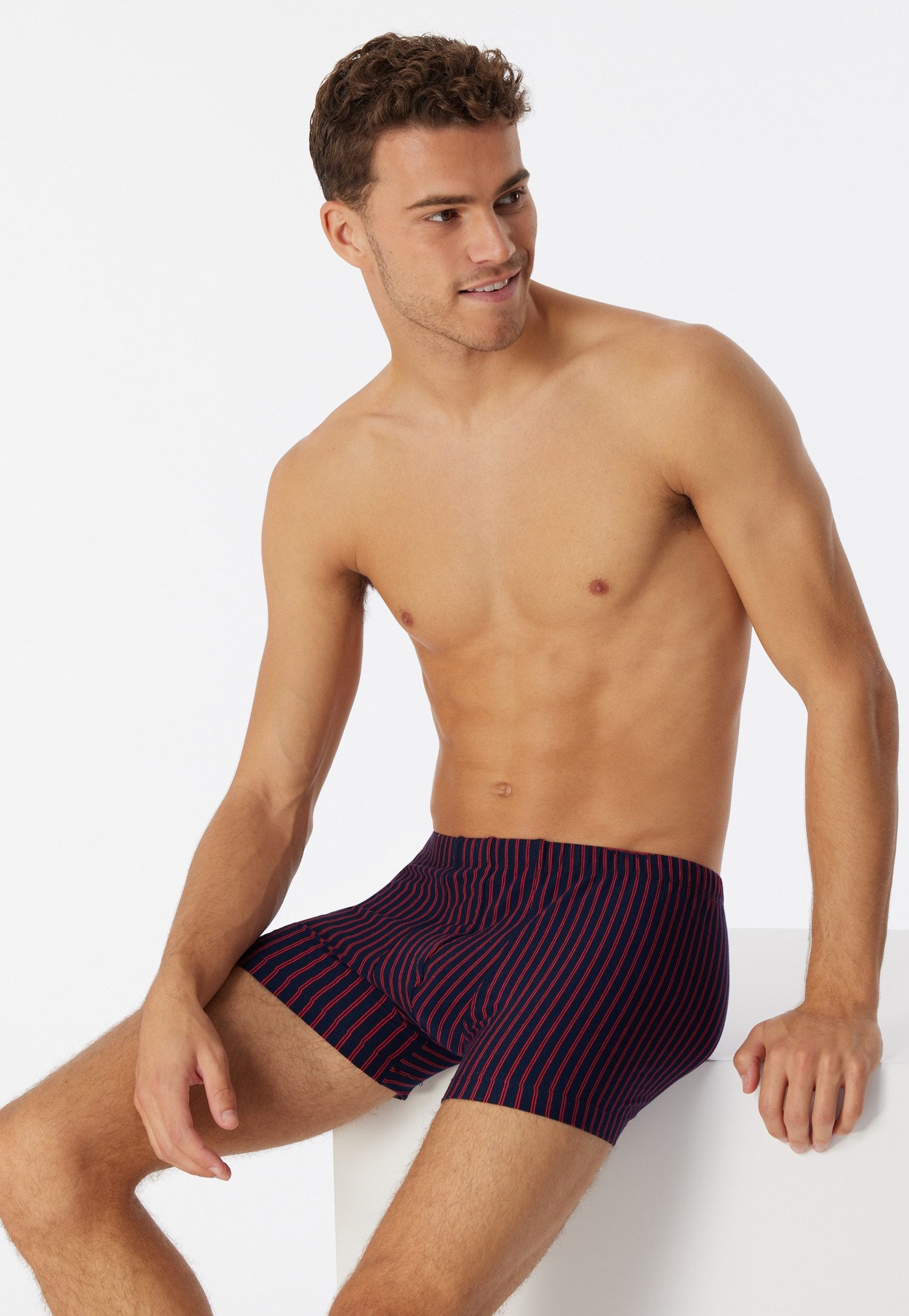 Schiesser Boxershort 95/5 Essentials zonder gulp, zacht, vormvast