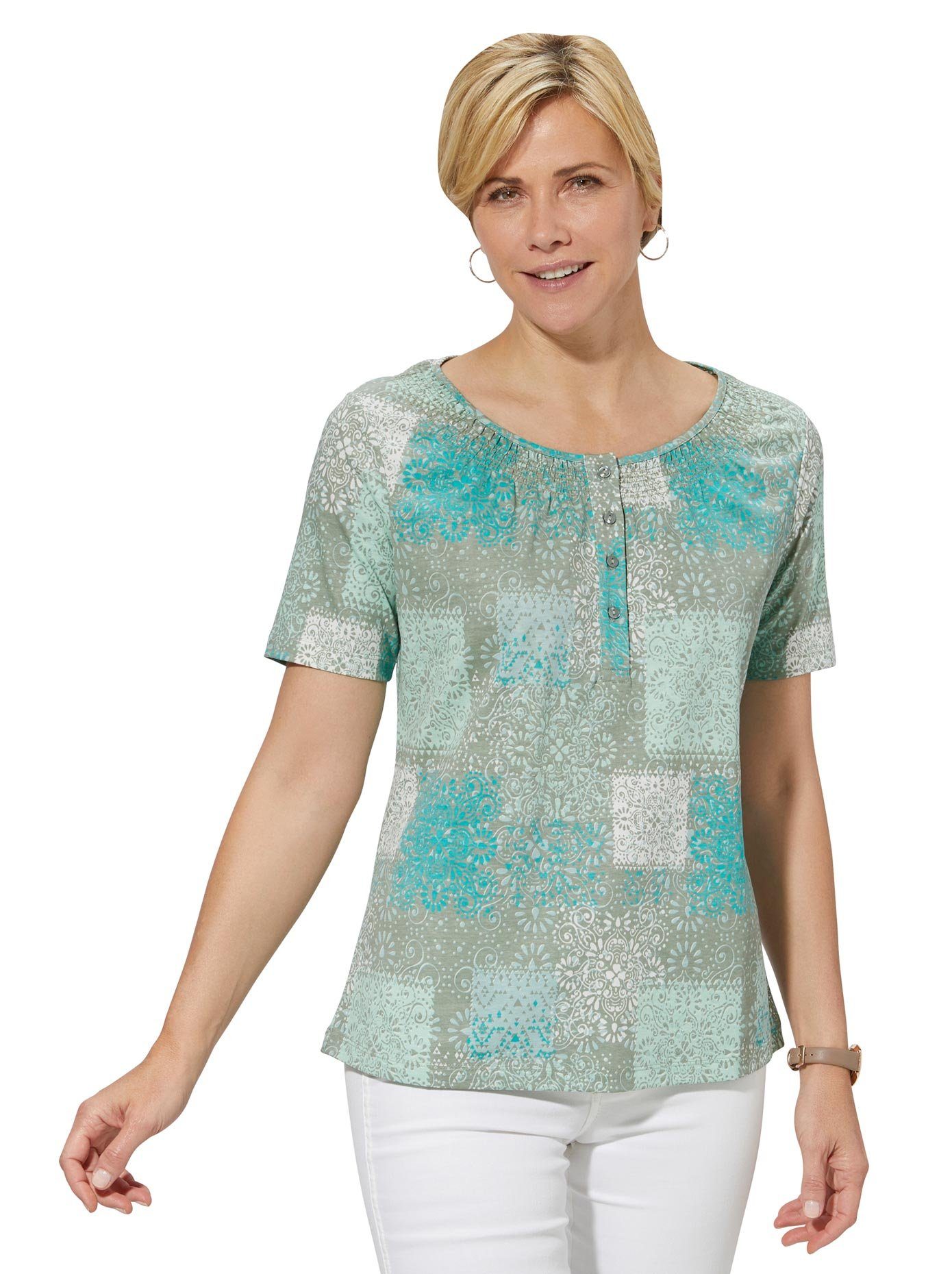 Classic Basics Shirt met ronde hals Shirt (1-delig)