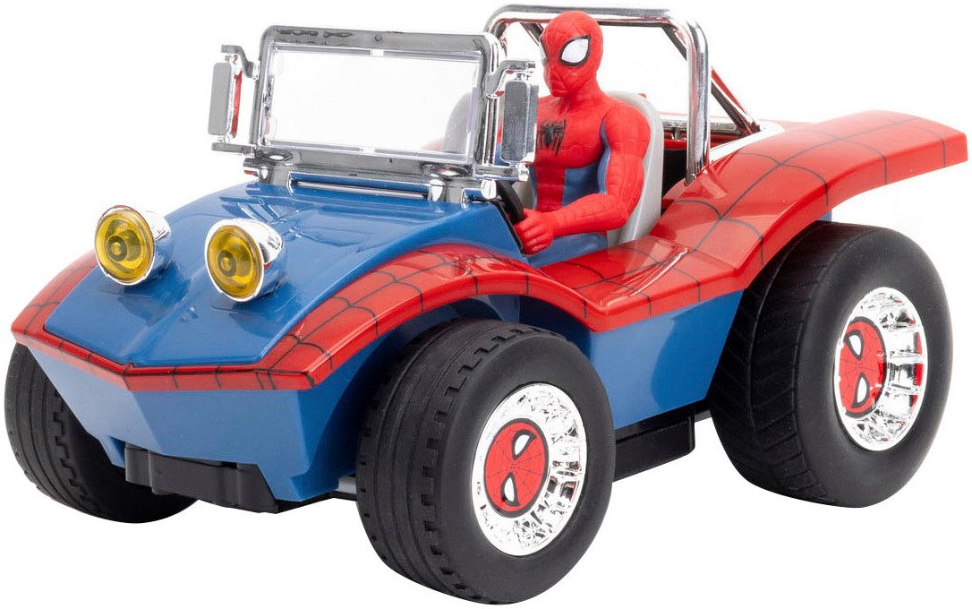 JADA Radiografisch bestuurbare buggy Marvel Spider-Man RC Buggy, 1:24, 2,4GHz
