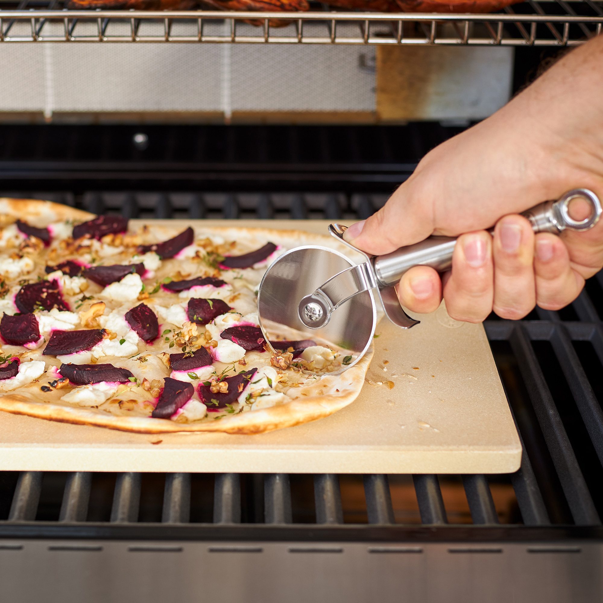 ROESLE Pizzasnijder Pizza- en flammkuchen snijder (1-delig)