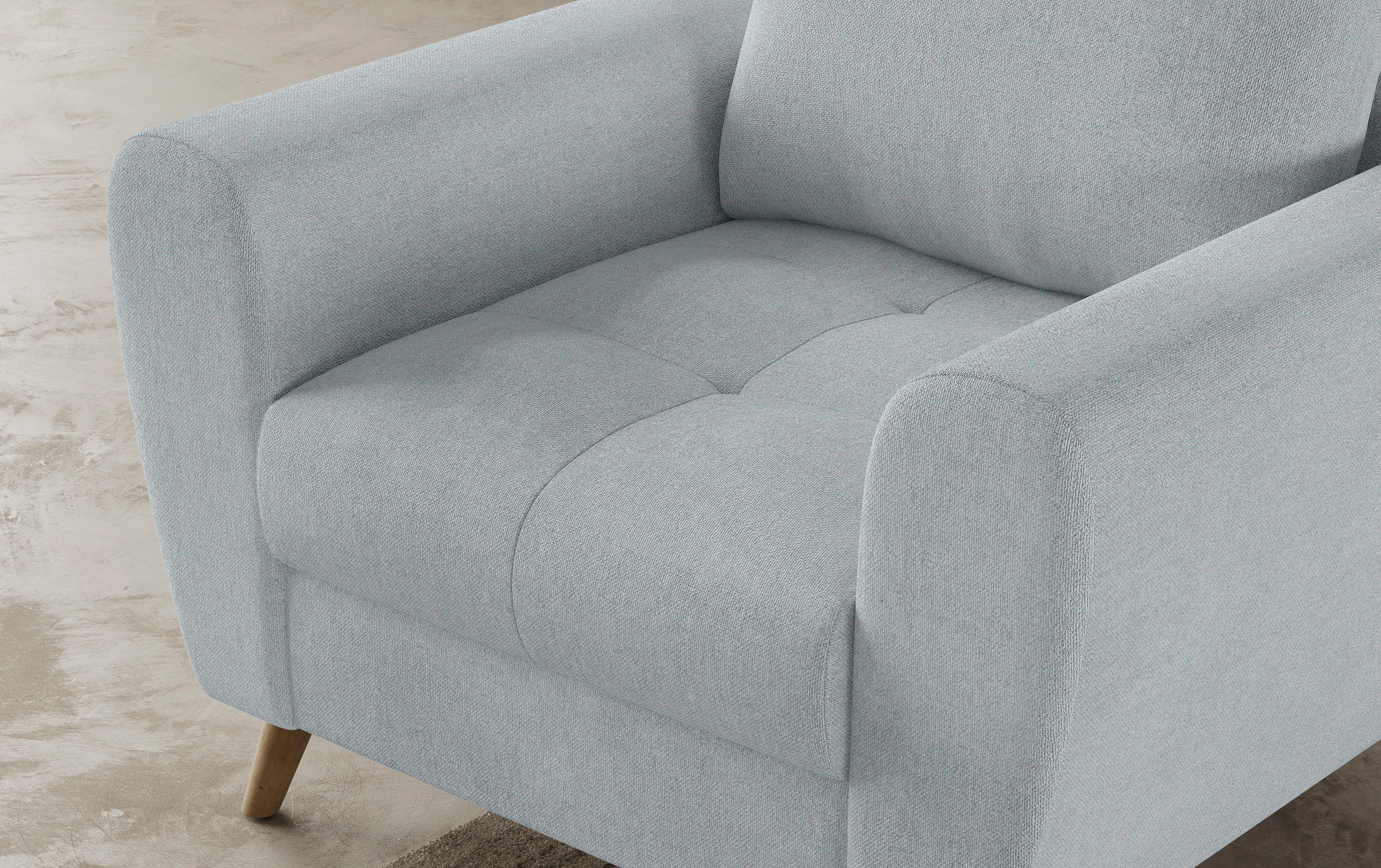 Mr. Couch Fauteuil Blackburn II Geschikt voor de set, optioneel met koudschuim