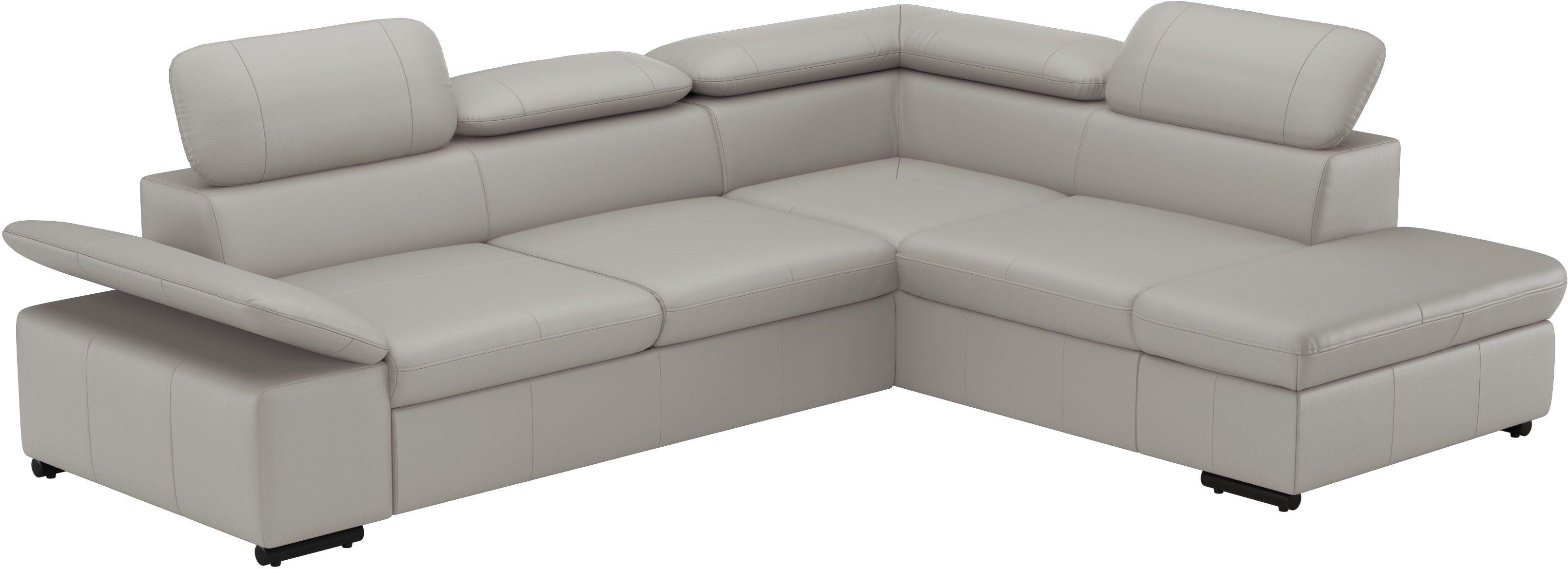 sit&more Hoekbank Alcudia L-vorm met armverstelling, optionele hoofdeindverstelling en bedfunctie
