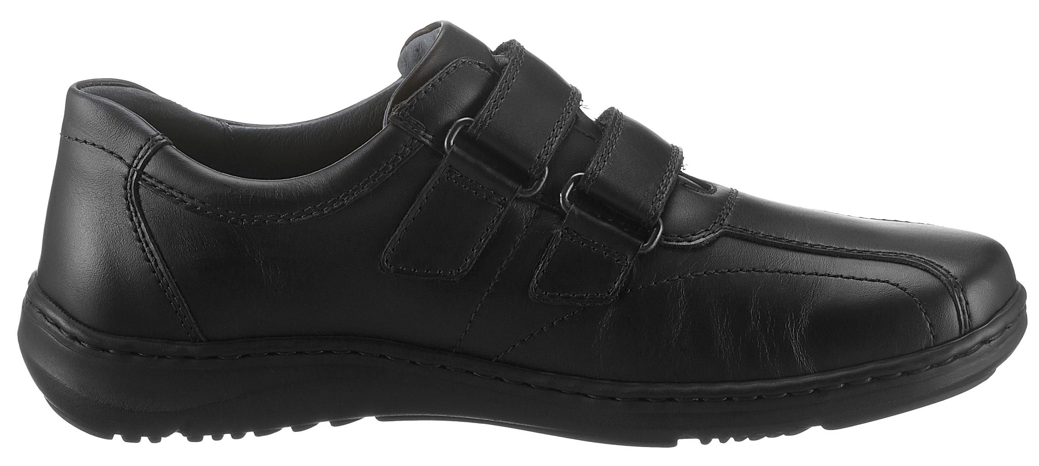 Waldläufer Klittenbandschoenen Herwig Slipper, comfortschoen, vrijetijdsschoen met klittenband, G-breedte