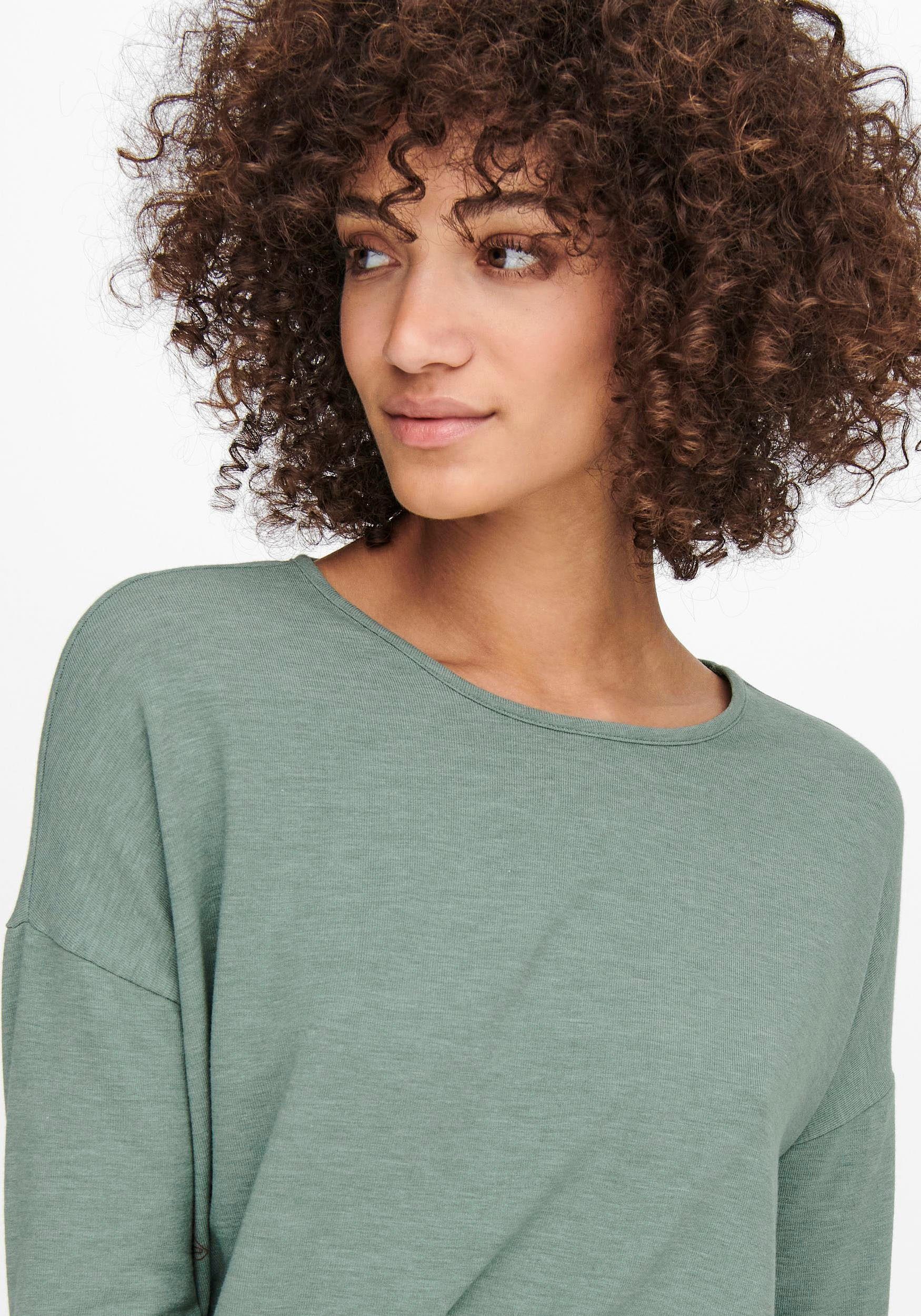 Only Shirt met 3/4 mouwen ONLGLAMOUR 3/4 TOP JRS NOOS