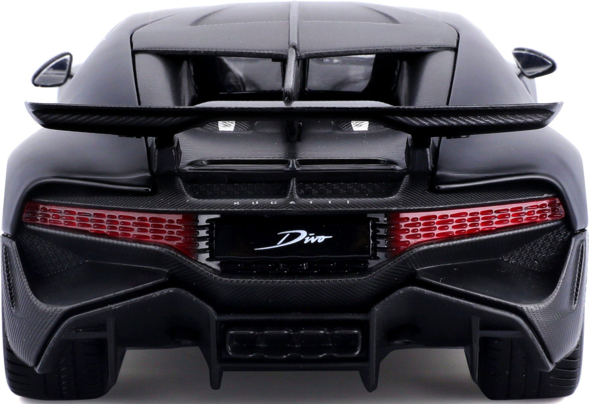 Maisto® Auto op schaal 1:24 Bugatti Divo, mat zwart