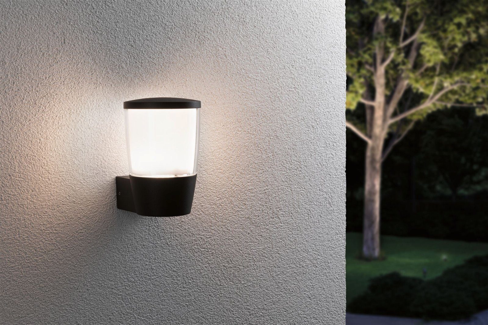 Paulmann Led-wandlamp voor buiten Bako IP44 110x140mm max. 20W 230V antraciet aluminium (1 stuk)