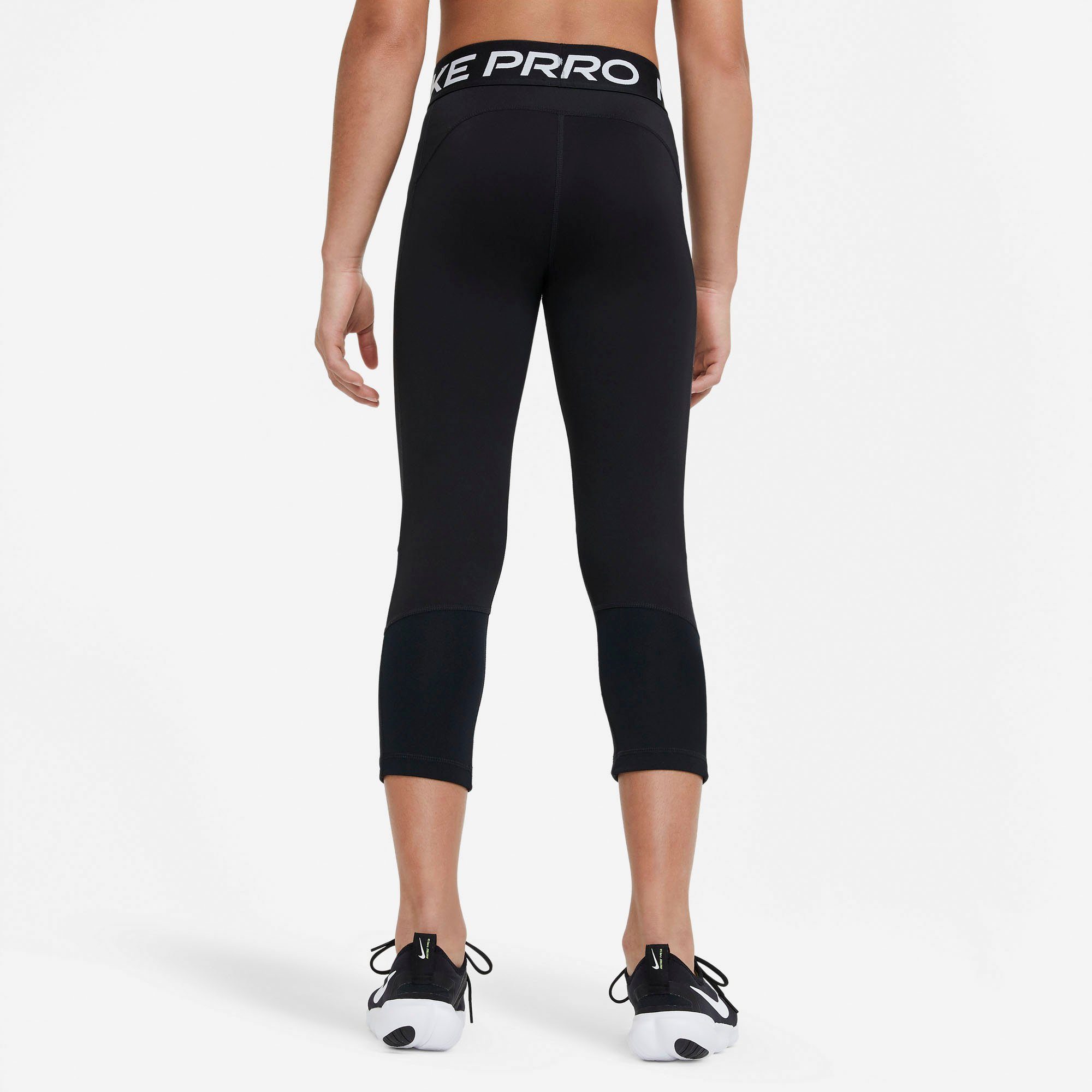 Nike Trainingstights Pro Big Kids' (Girls') caprilegging - voor kinderen
