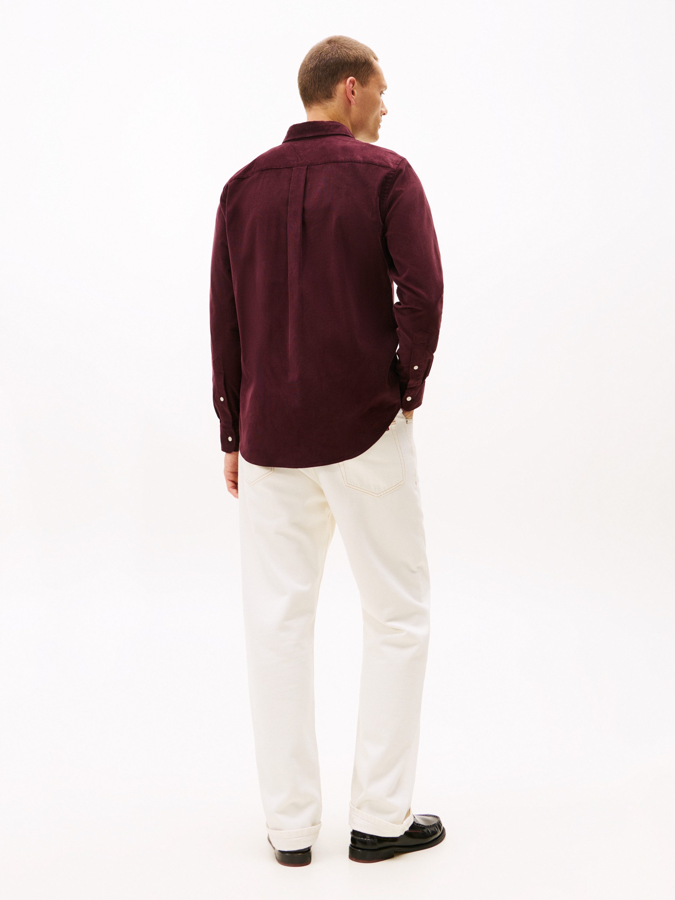 Tommy Hilfiger Overhemd met lange mouwen SOLID CORDUROY SHIRT