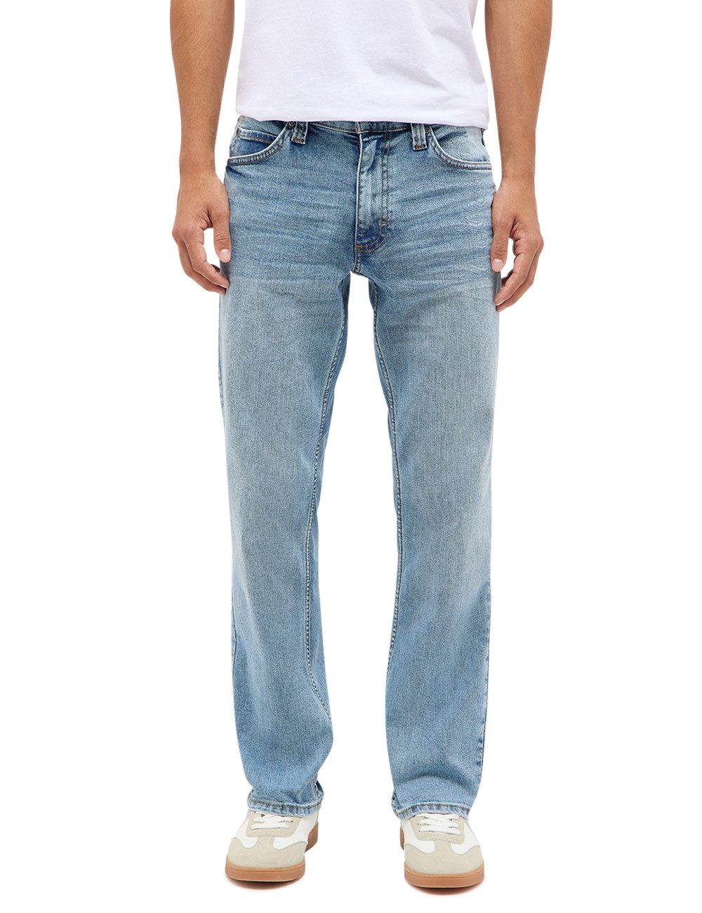 MUSTANG Straight jeans Heren stijl Tramper recht